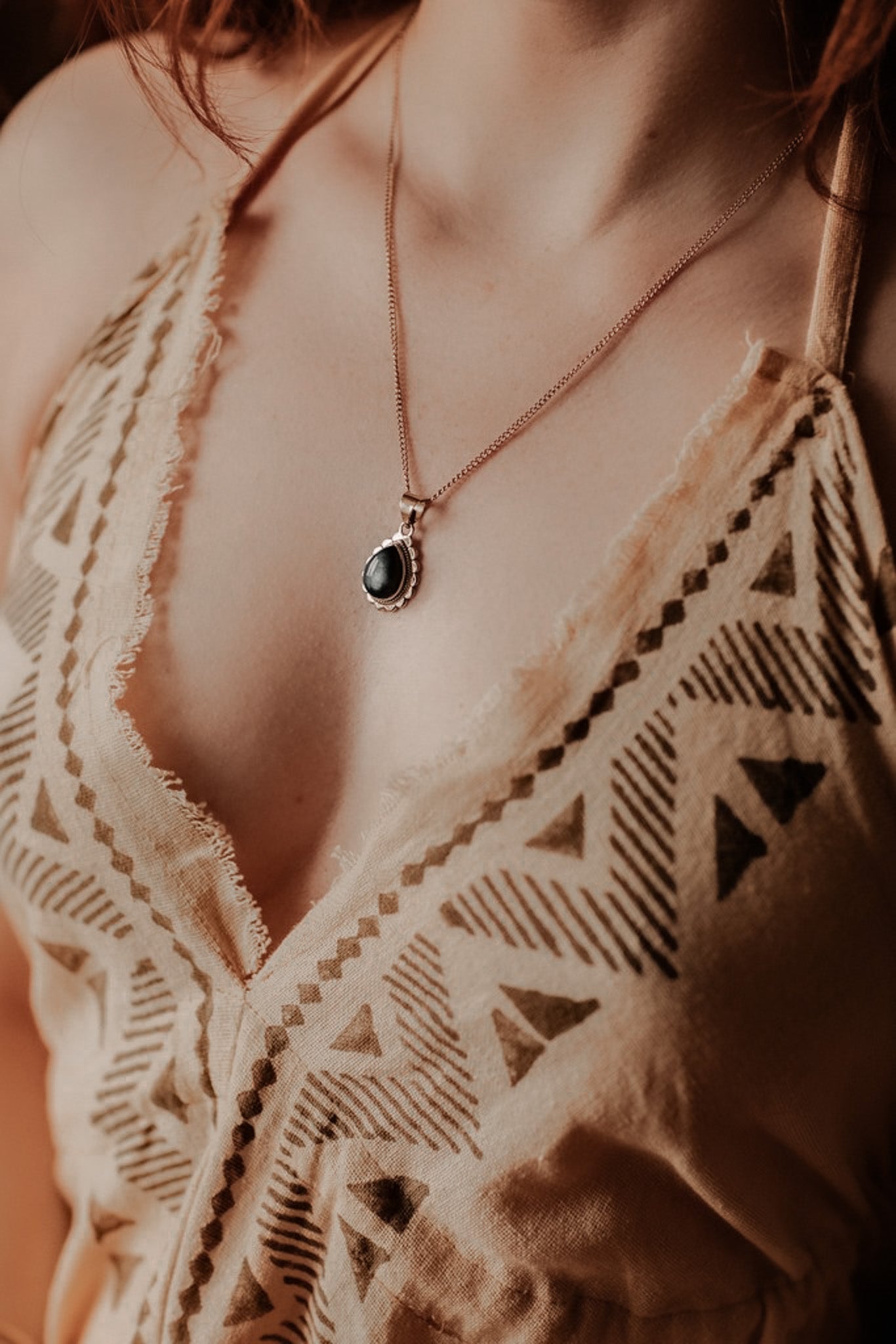Pendentif labradorite