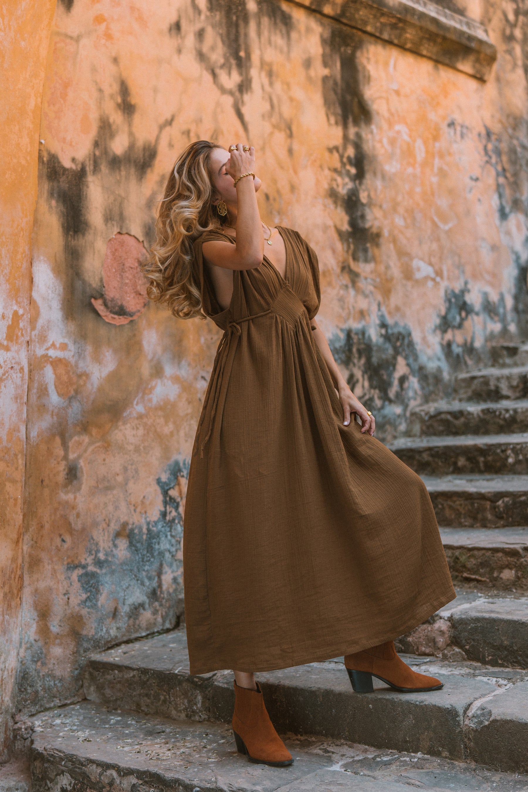 Robe longue de déesse