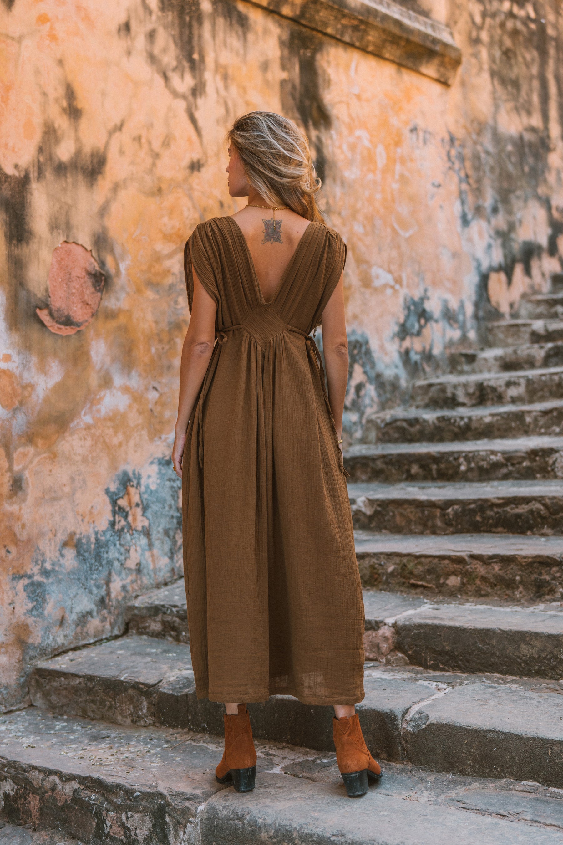 Robe longue de déesse