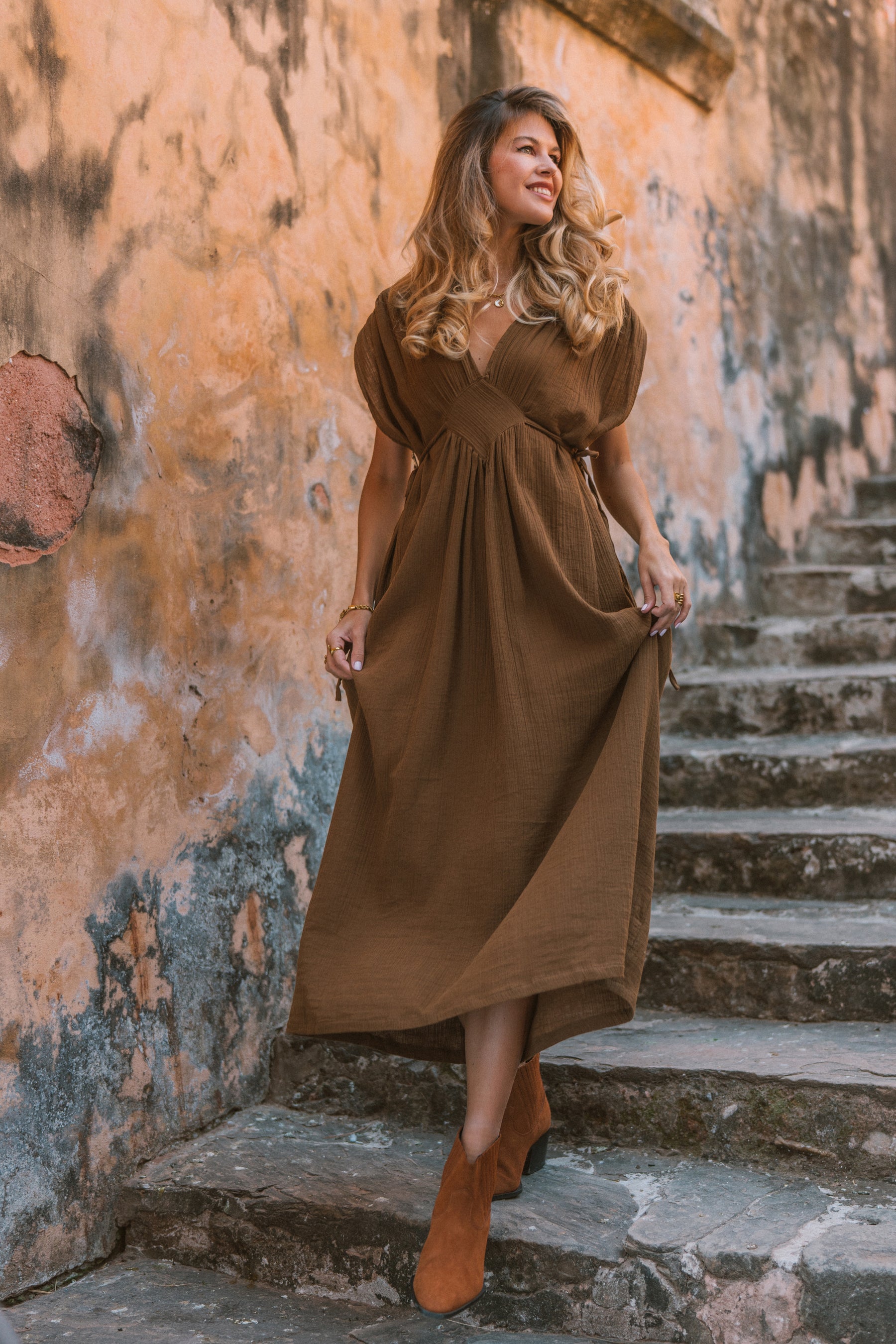 Robe longue de déesse