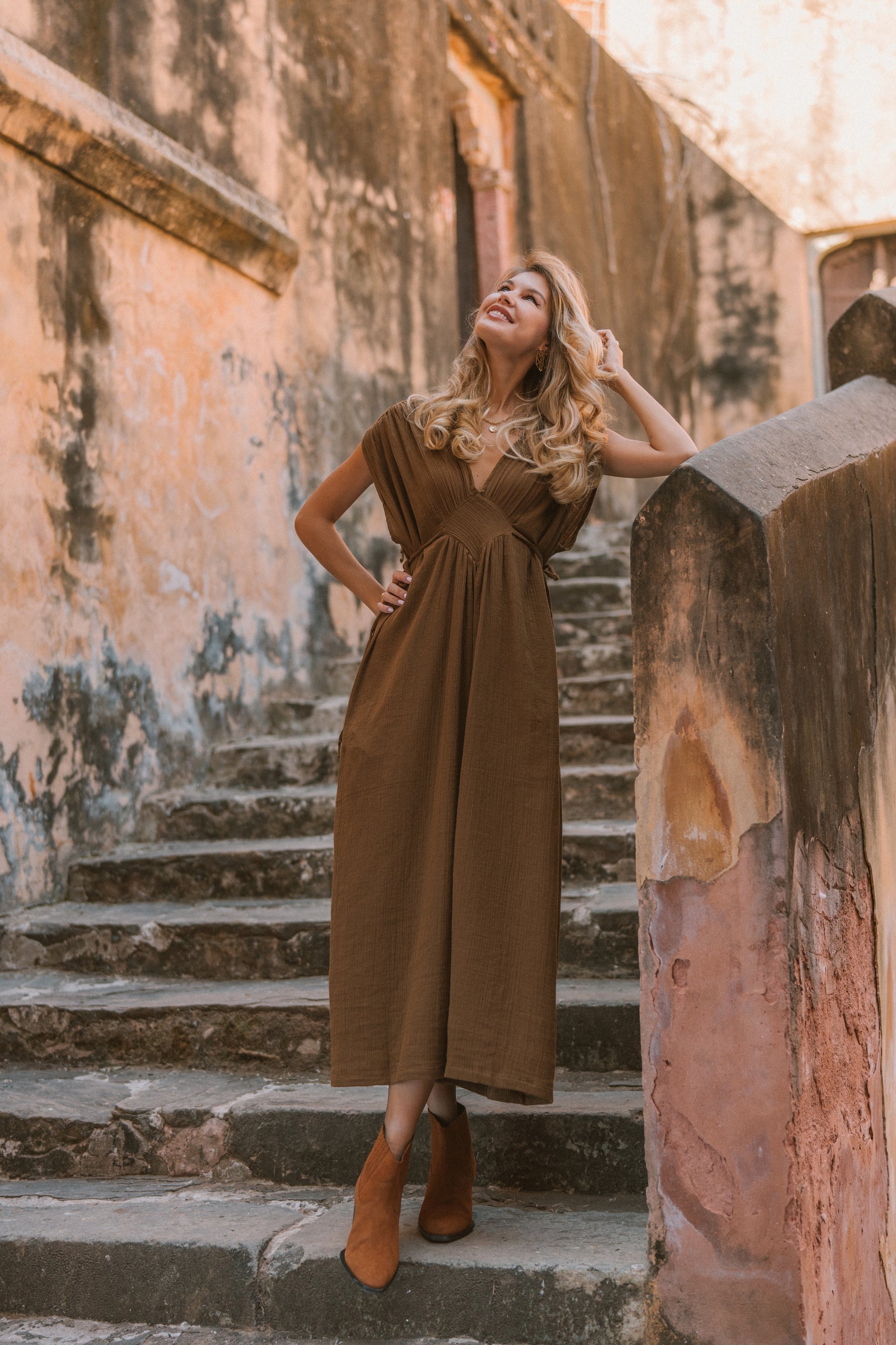 Robe longue de déesse