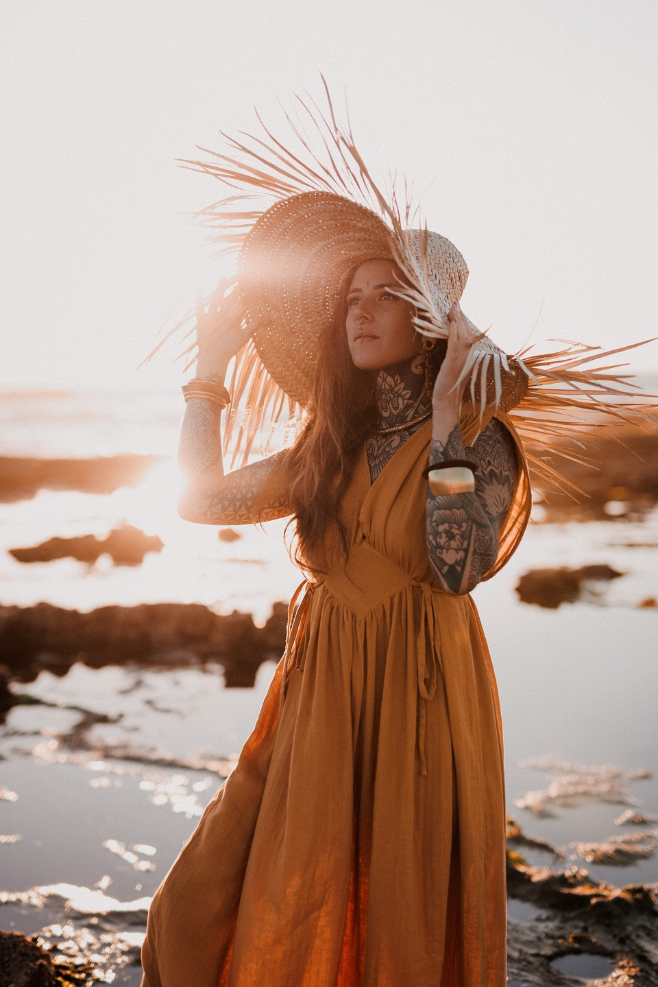 Robe longue de déesse