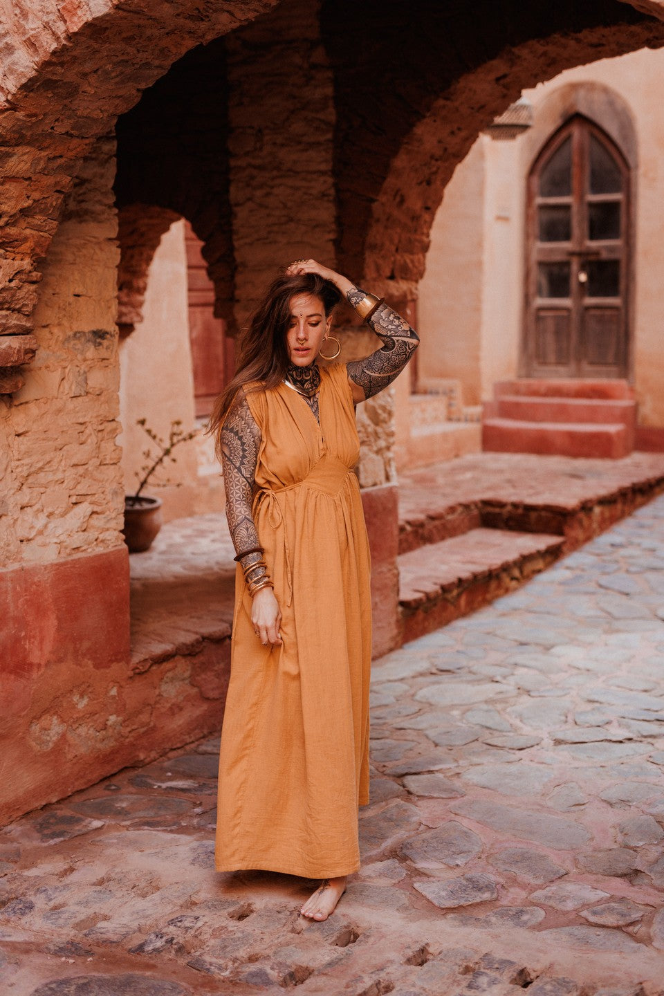 Robe longue de déesse