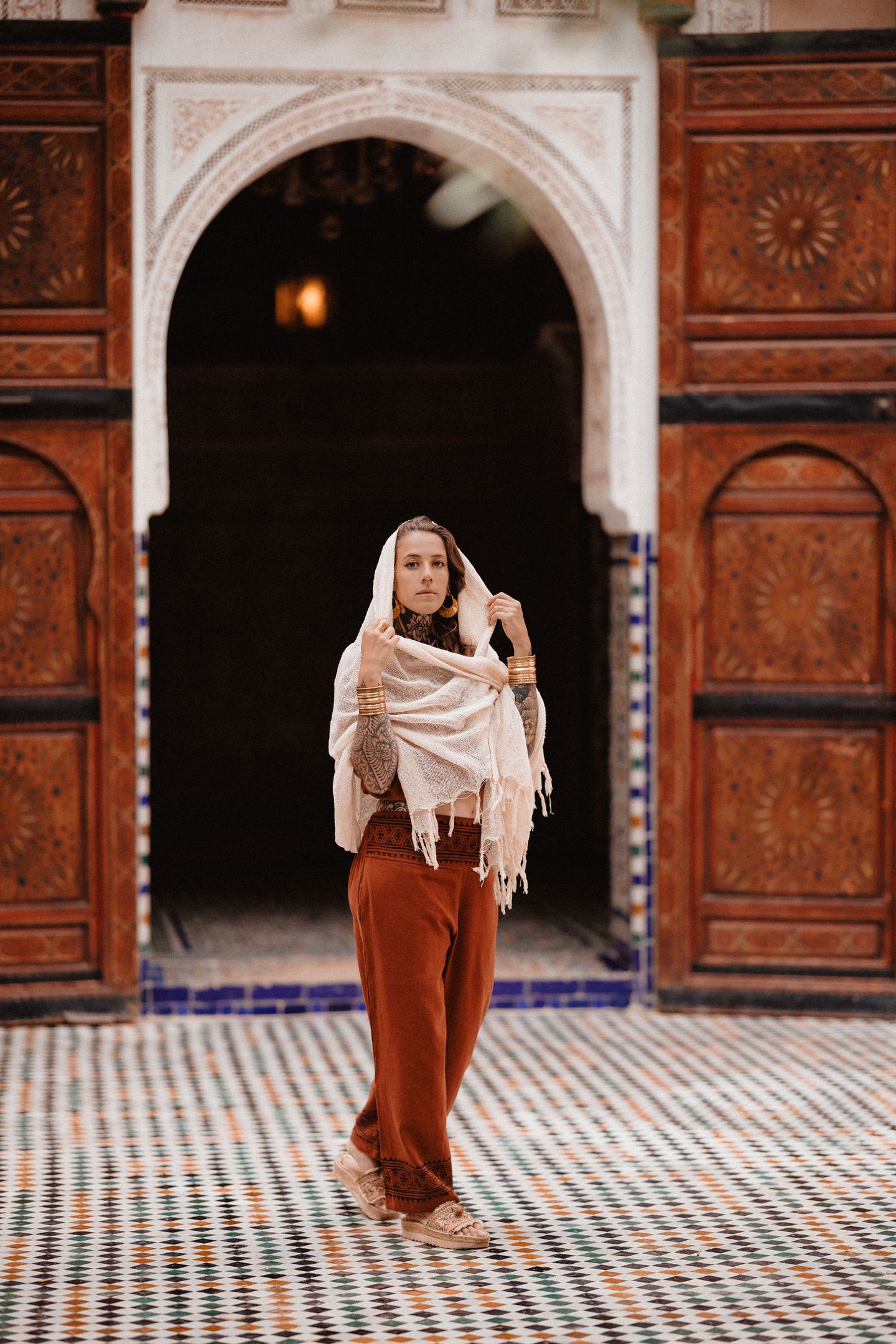 Foulard en coton