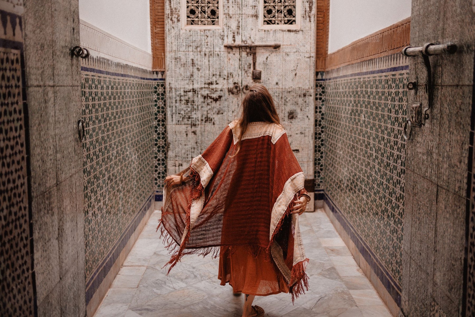 Kimono à frange