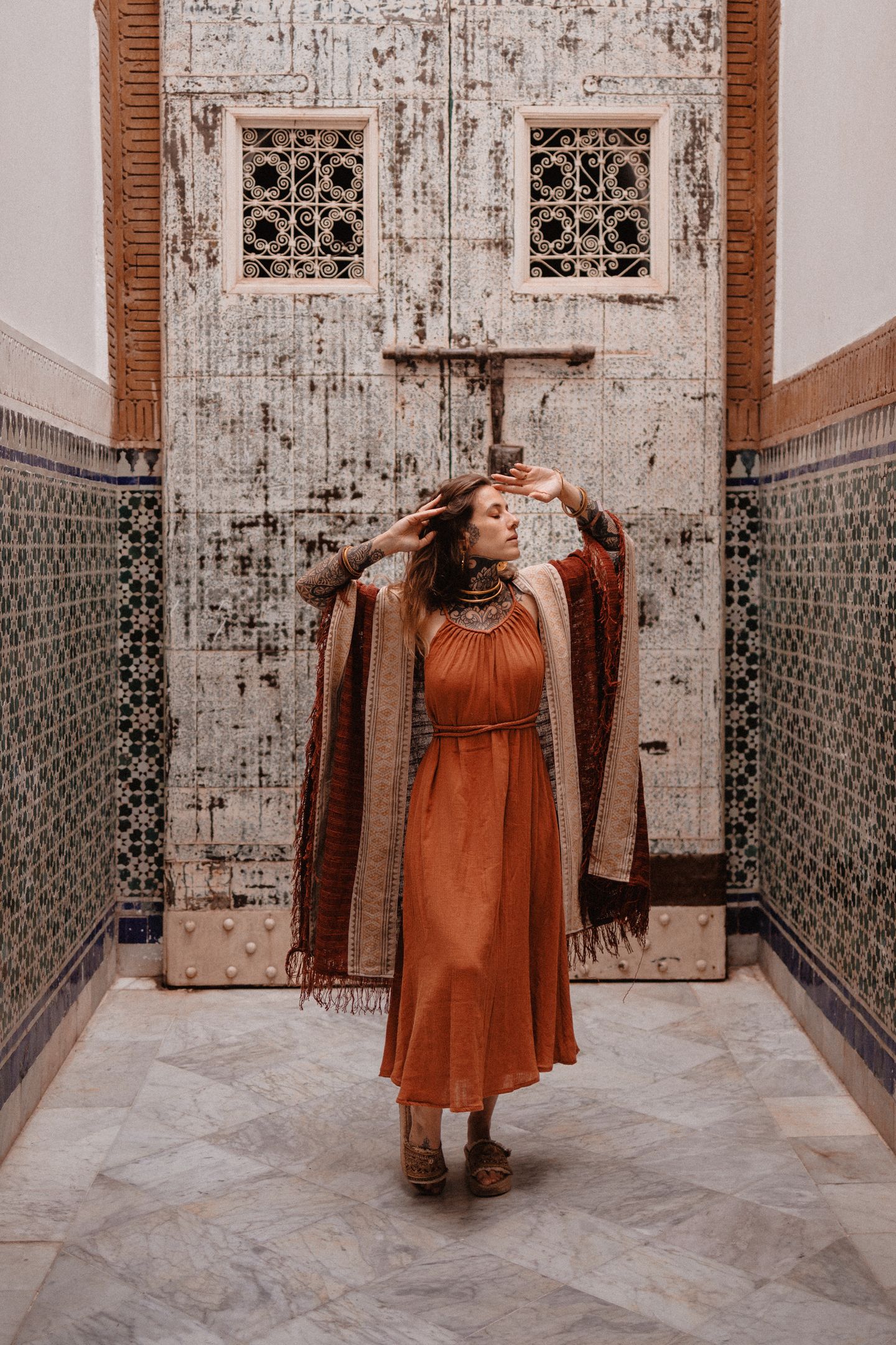 Kimono à frange