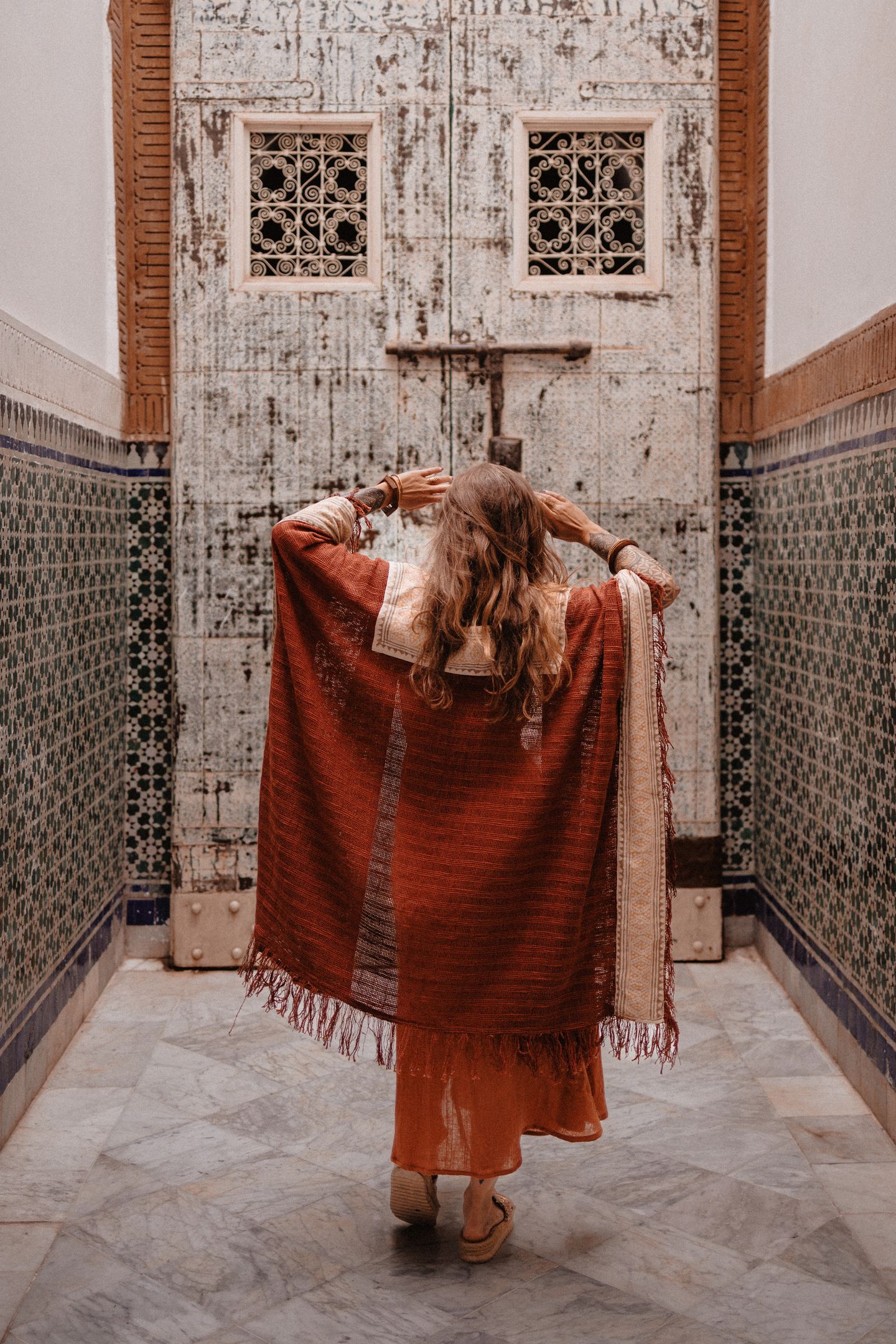 Kimono à frange