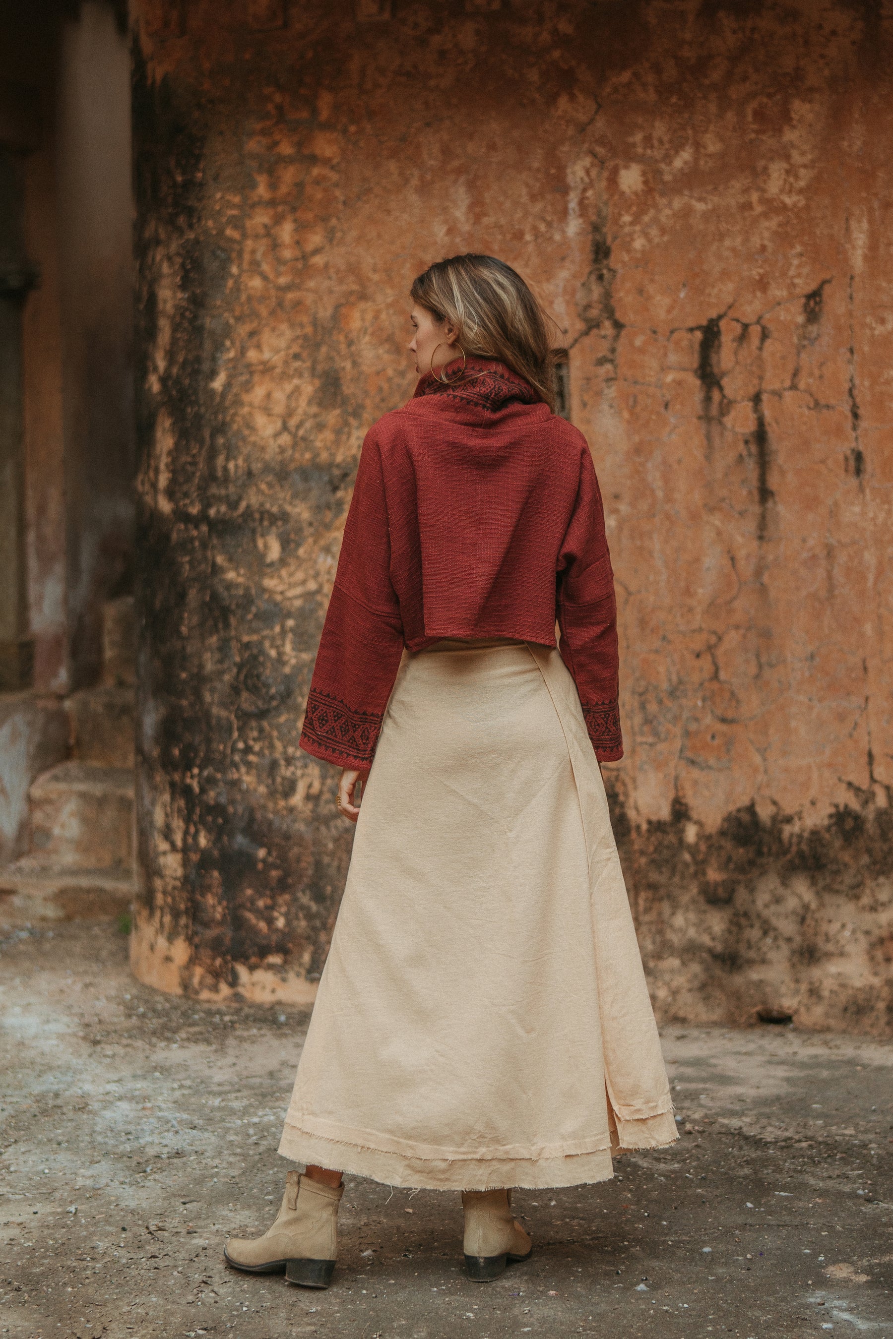 Pull grande encolure