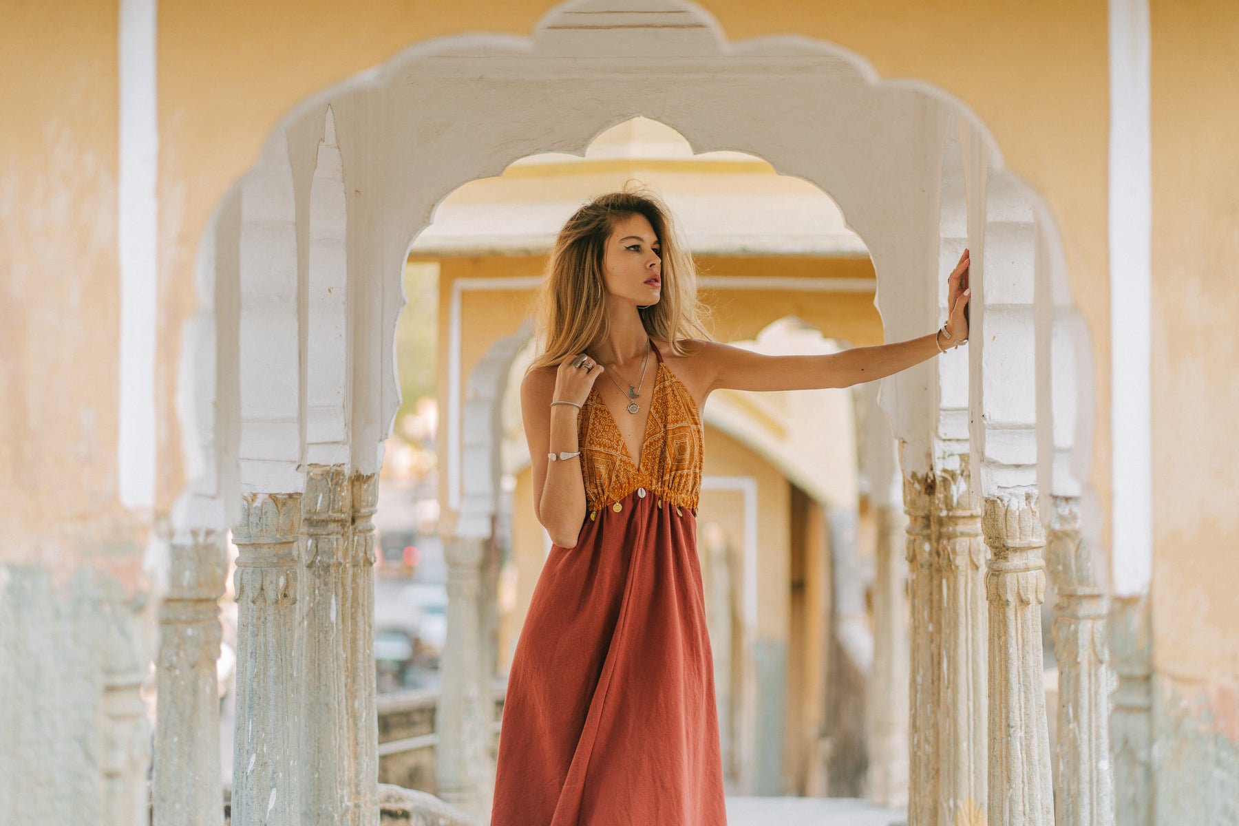 Robe longue boho