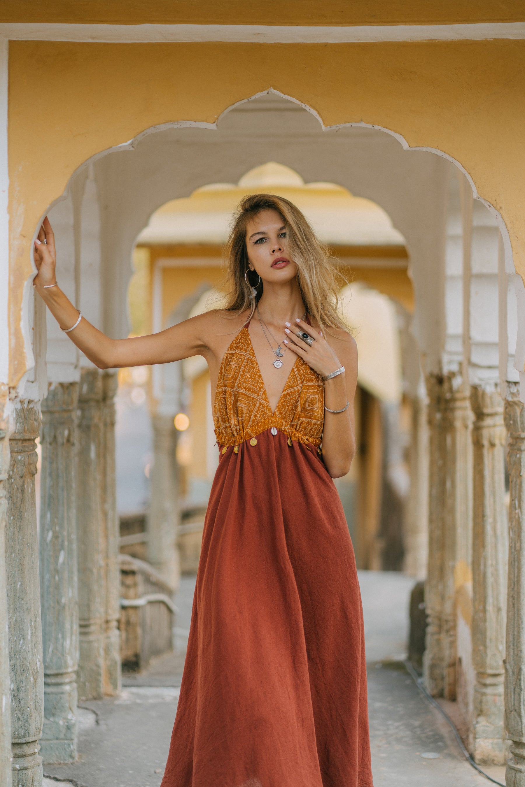 Robe longue boho