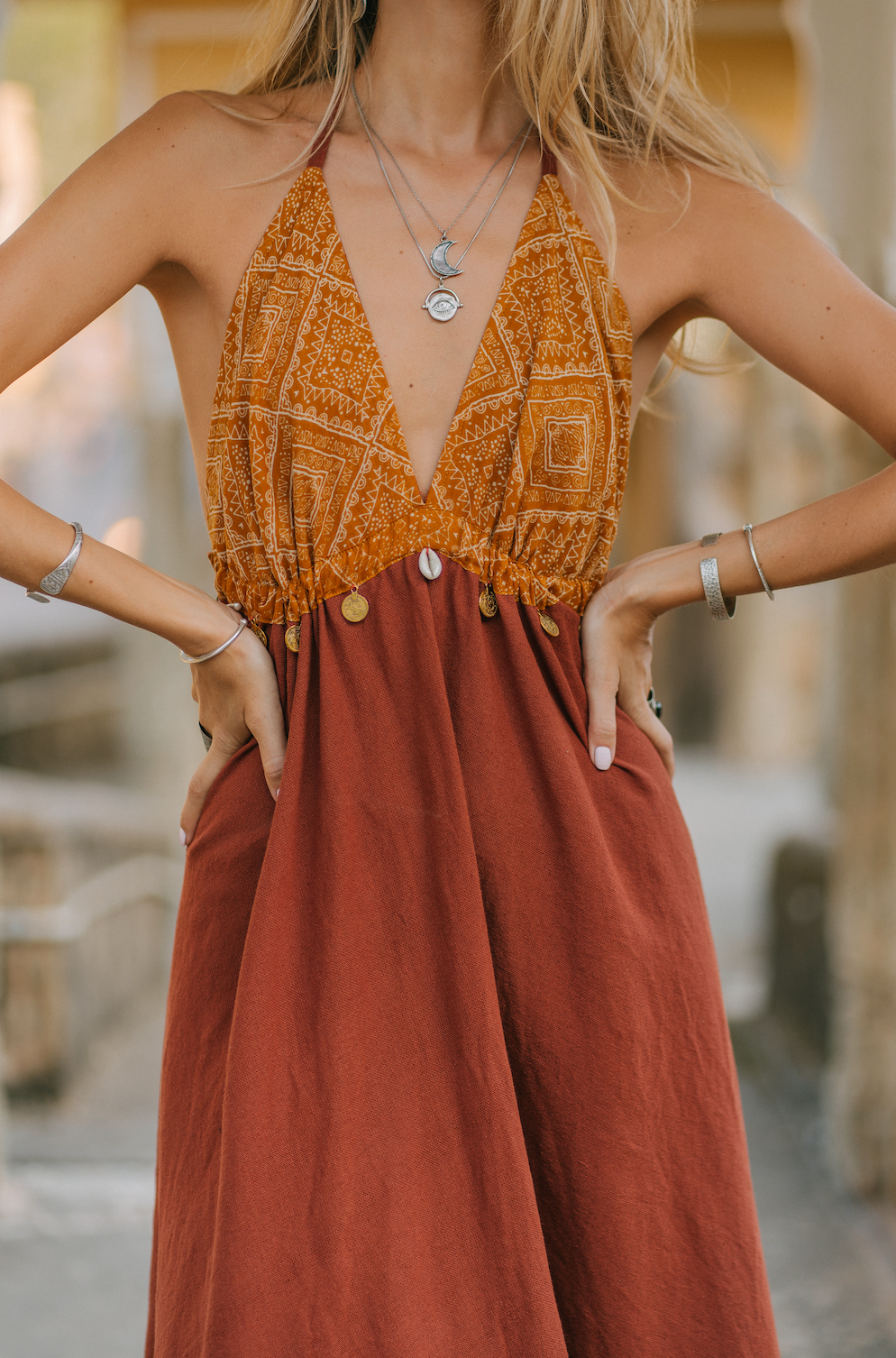 Robe longue boho