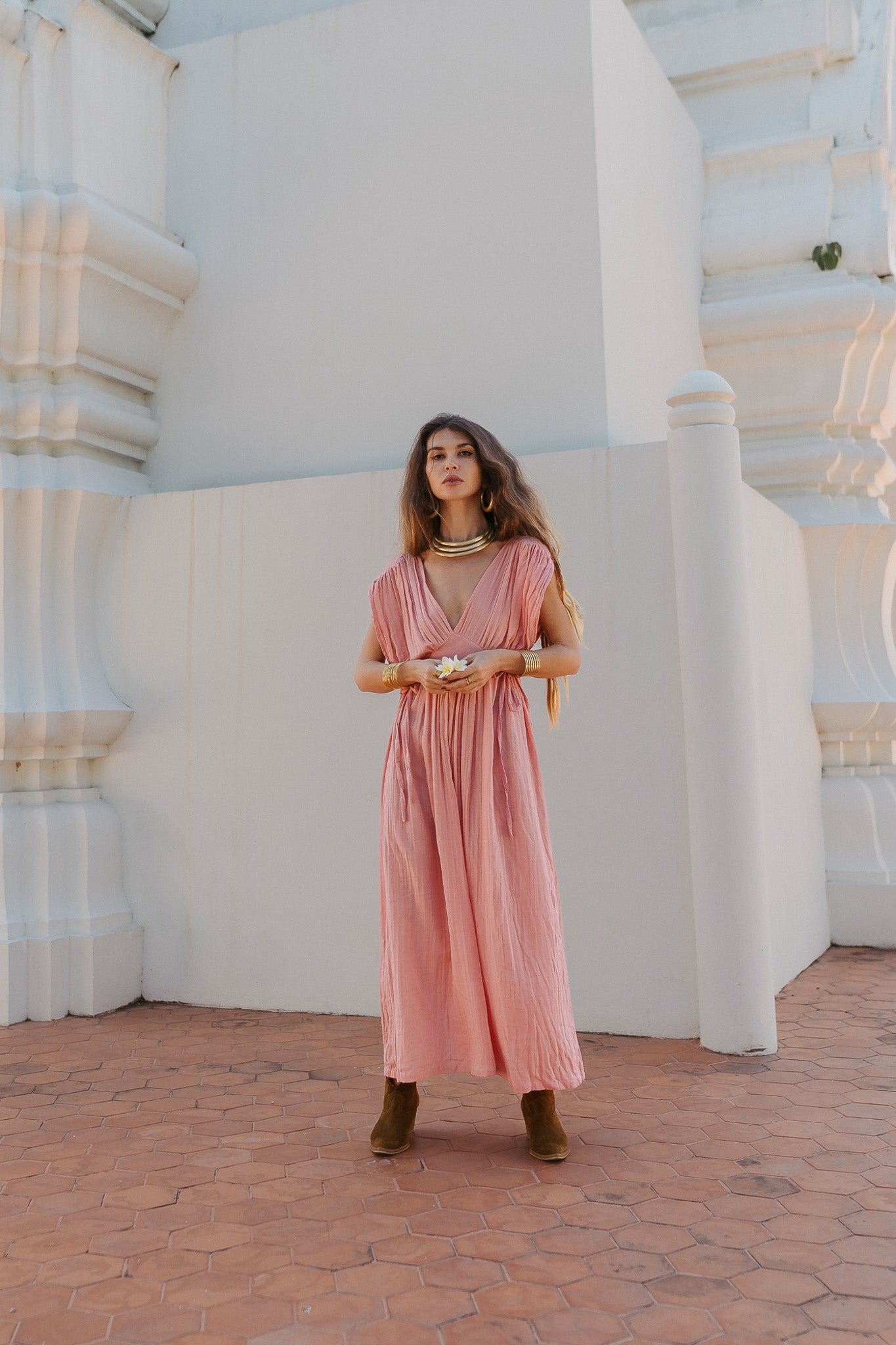 Robe longue de déesse
