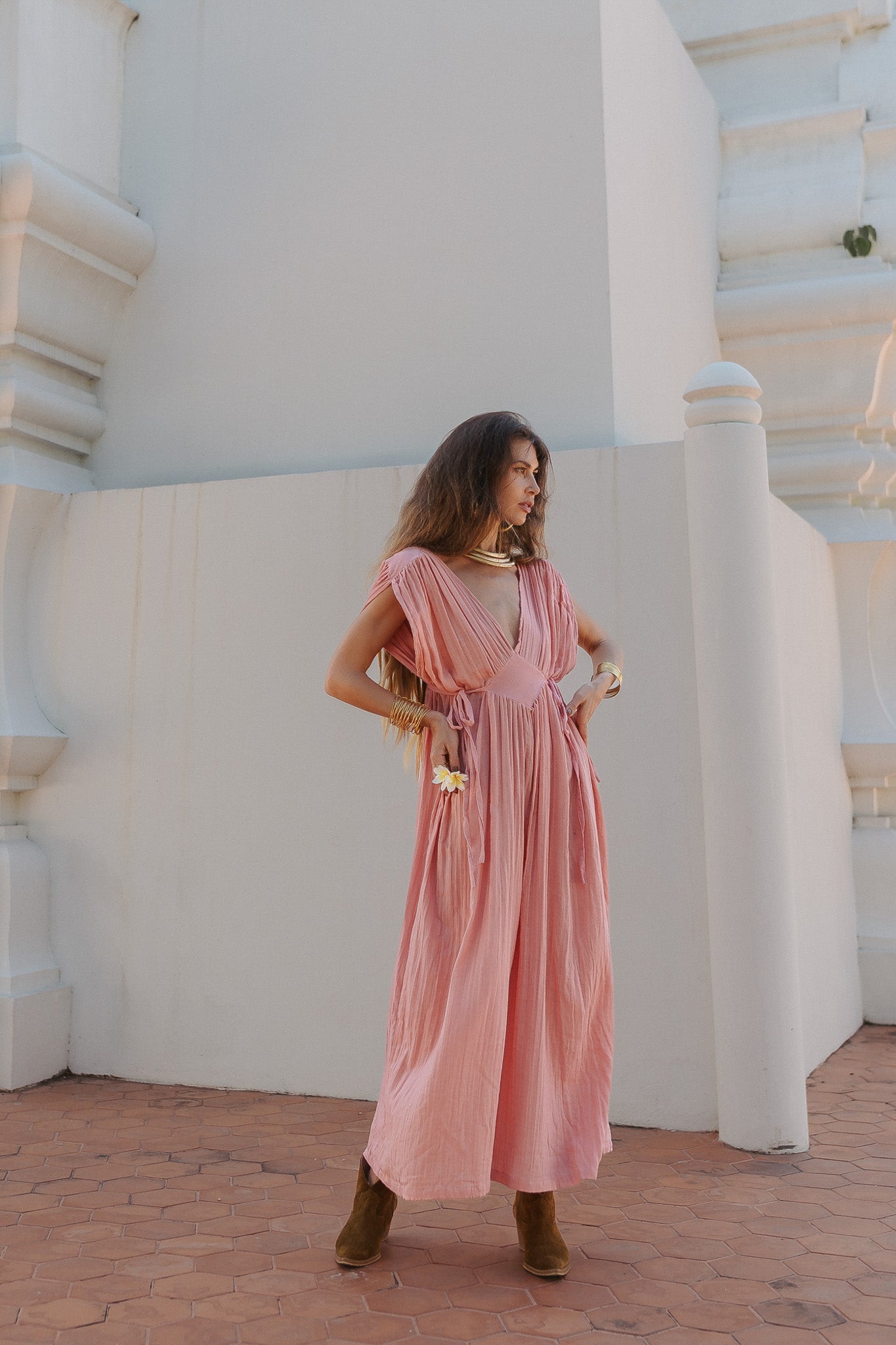 Robe longue de déesse