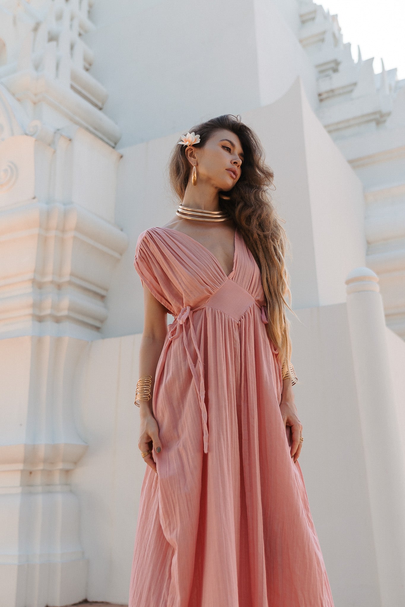 Robe longue de déesse