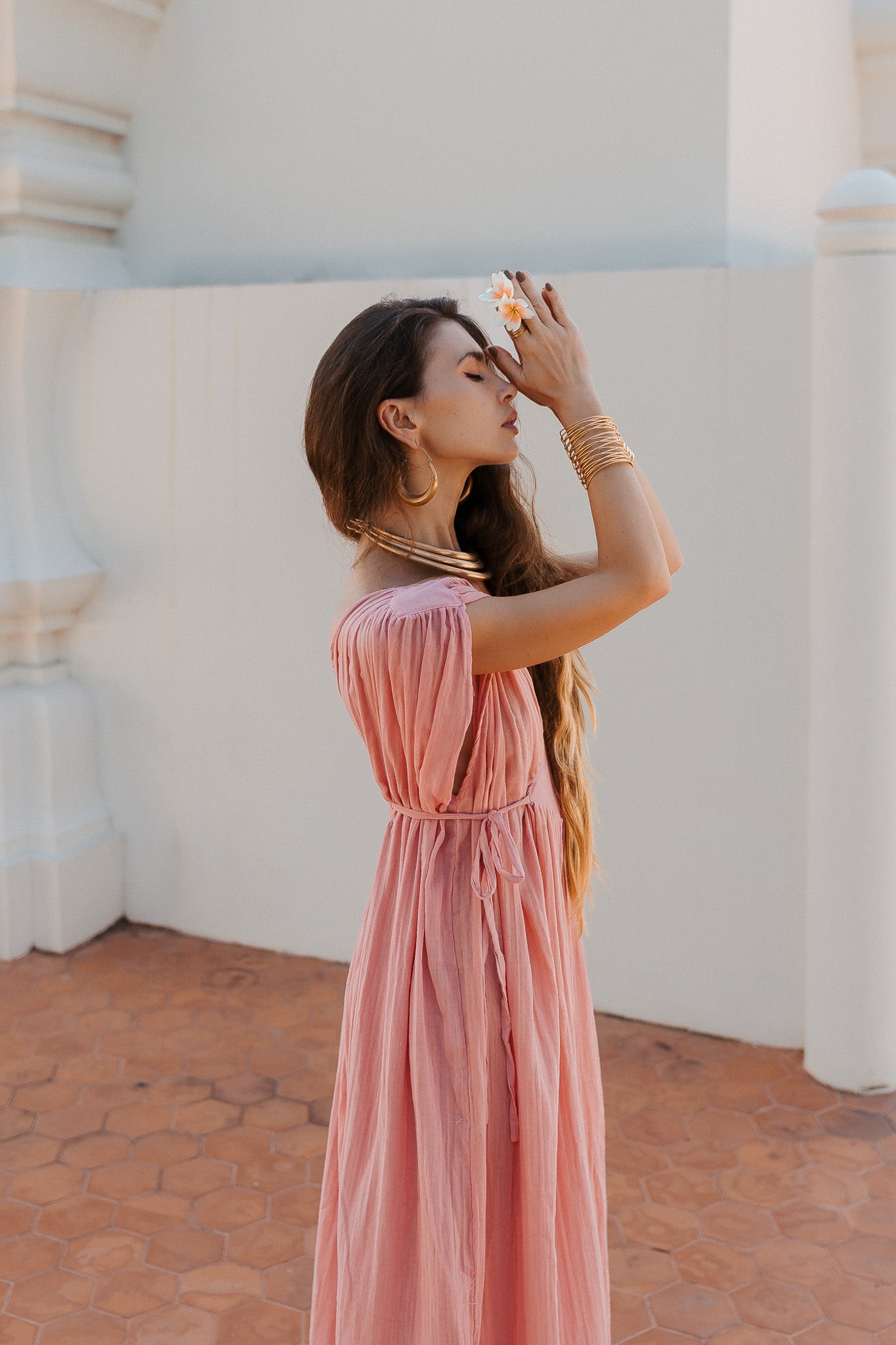 Robe longue de déesse