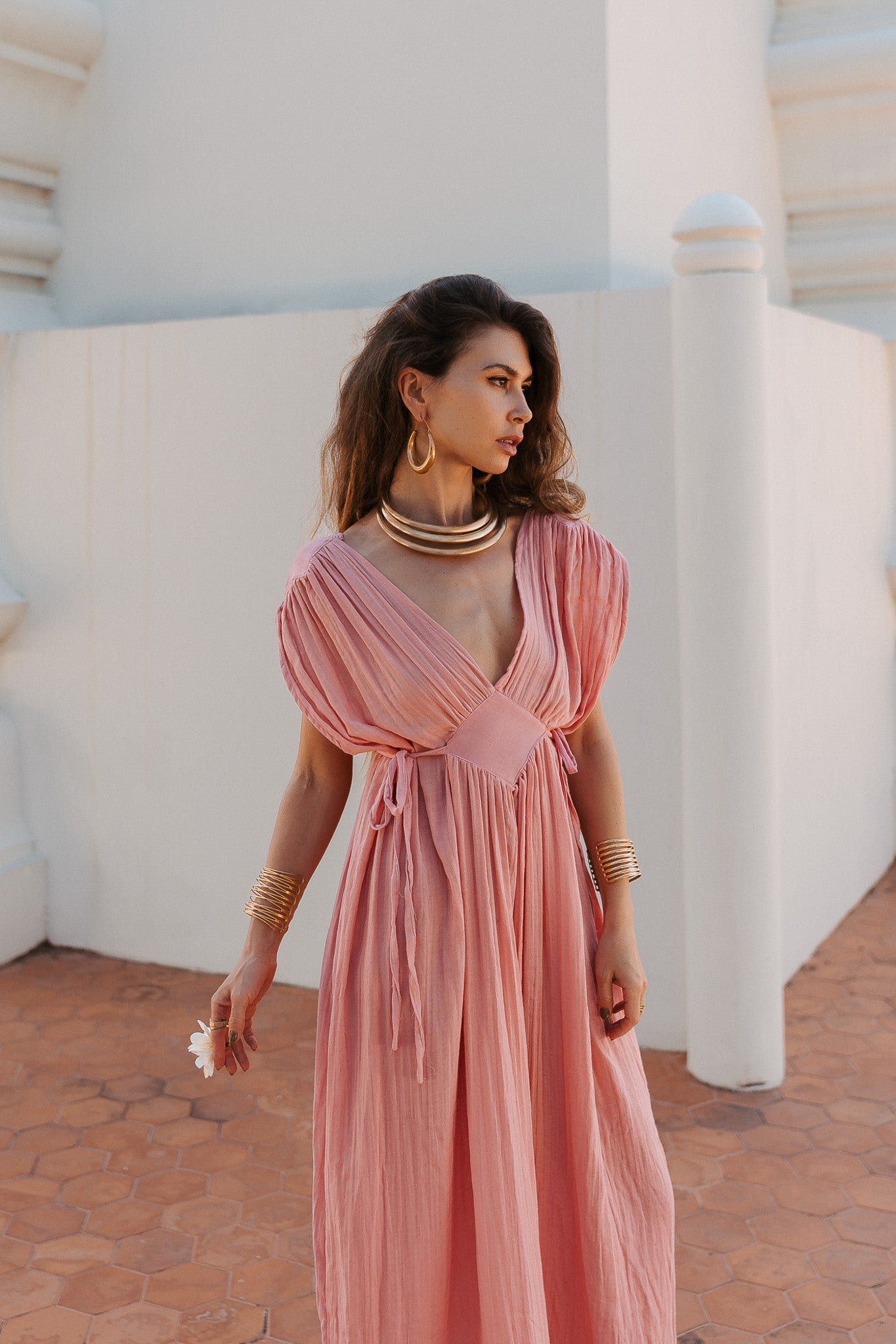 Robe longue de déesse