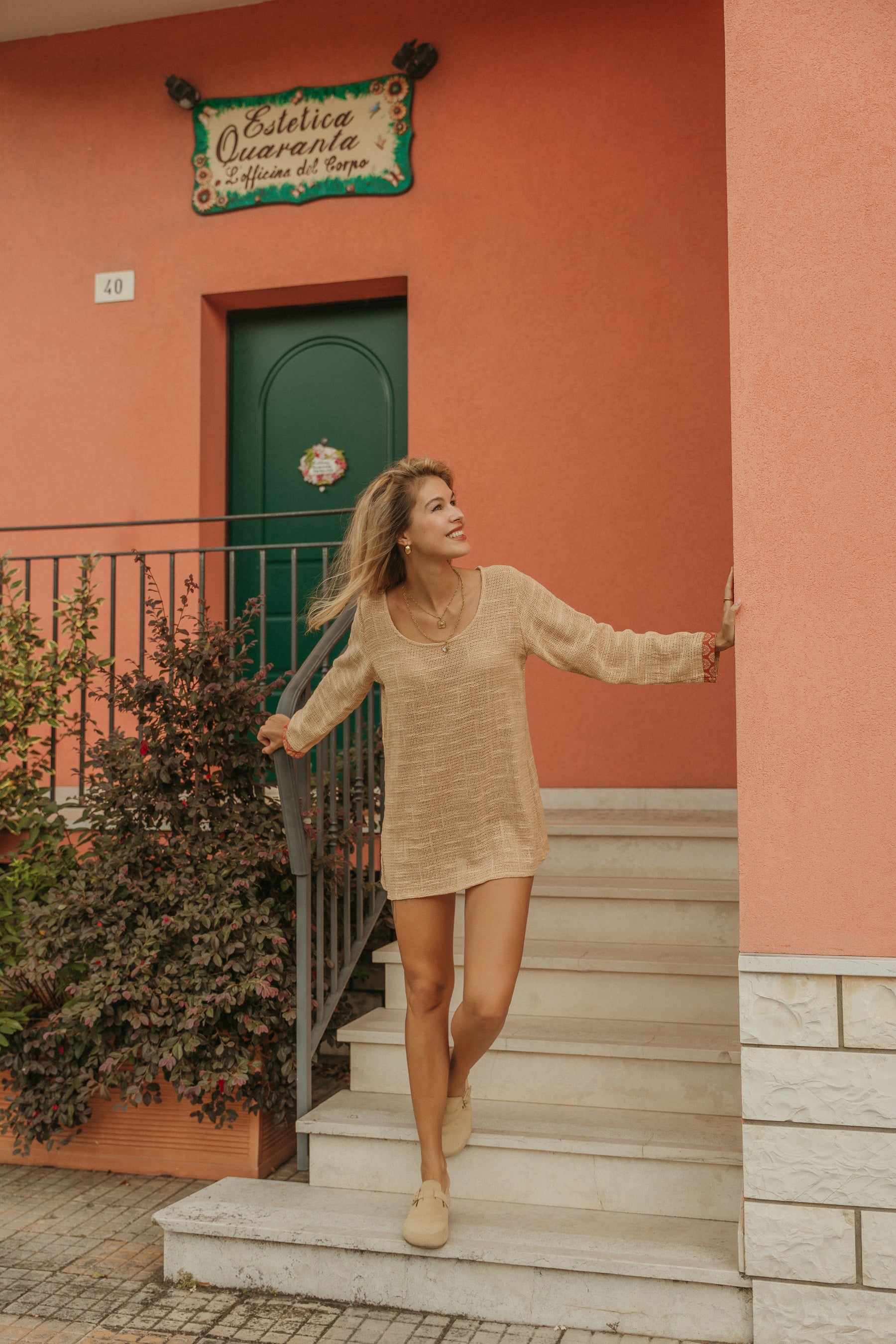 Robe manche longue
