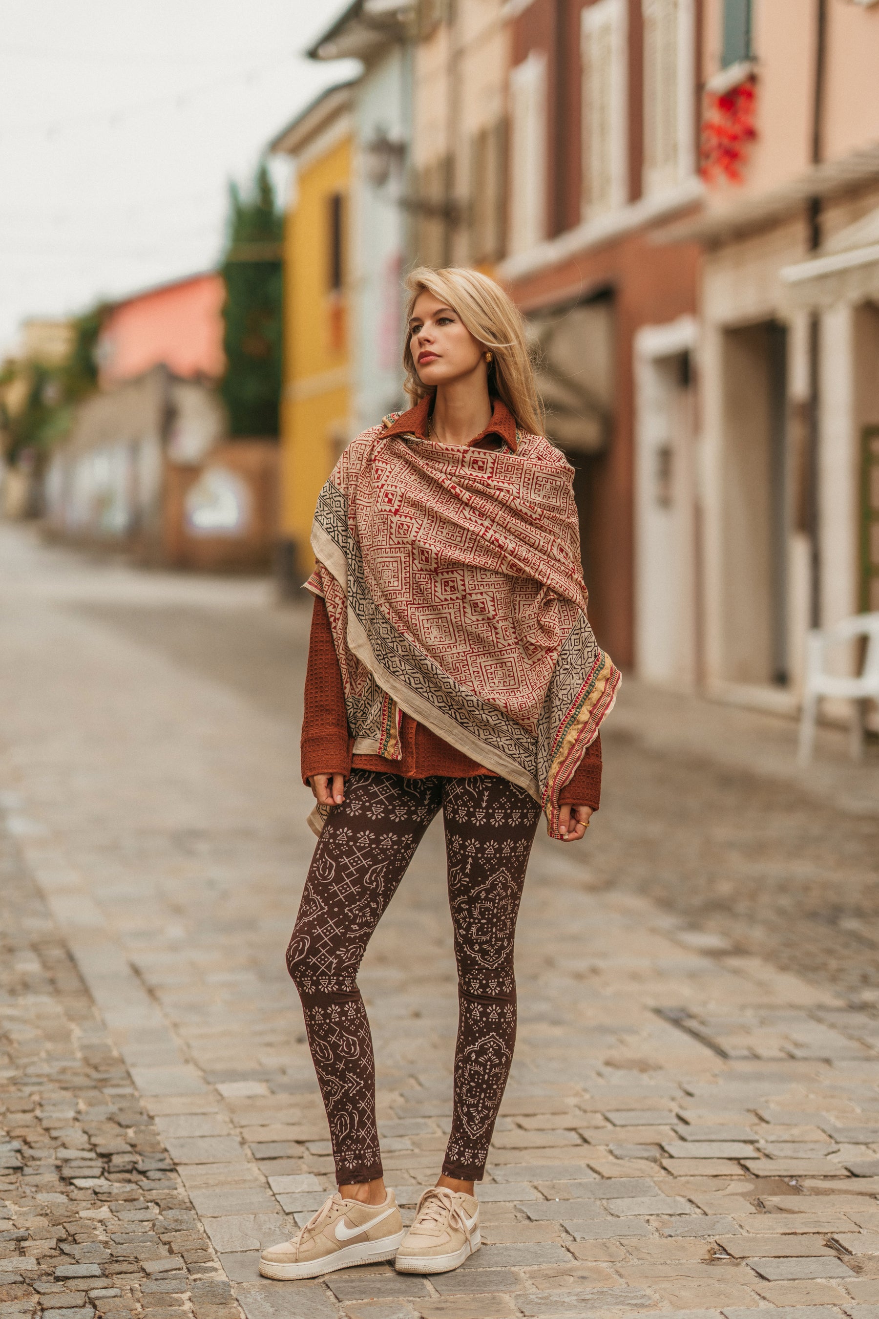 Foulard block print