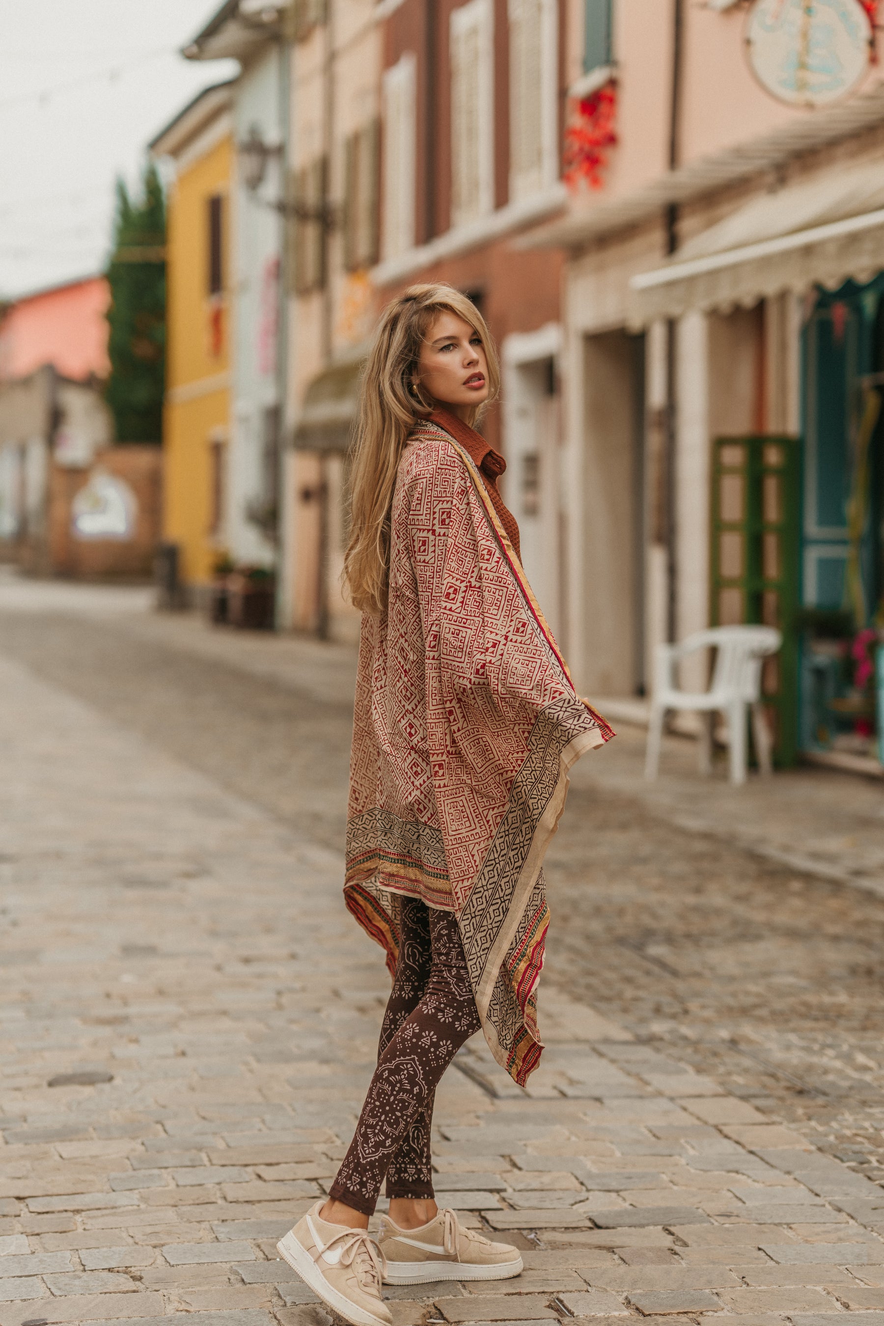 Foulard block print
