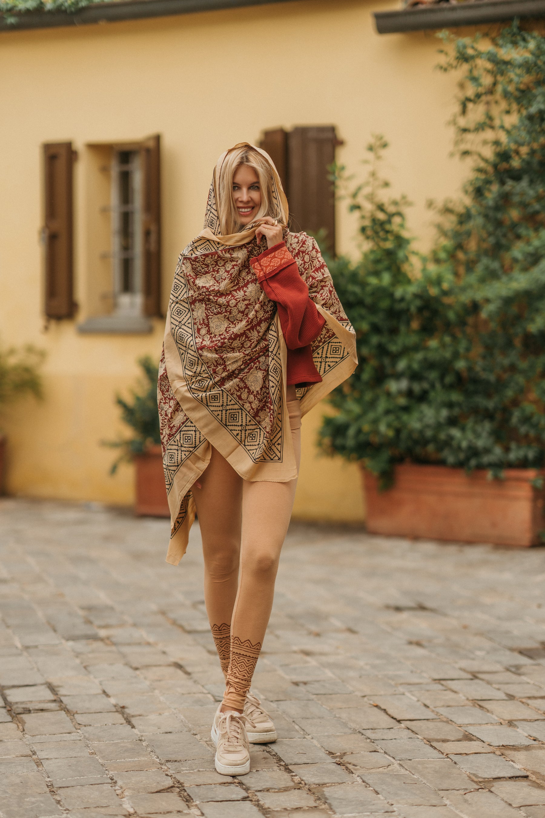 Foulard block print