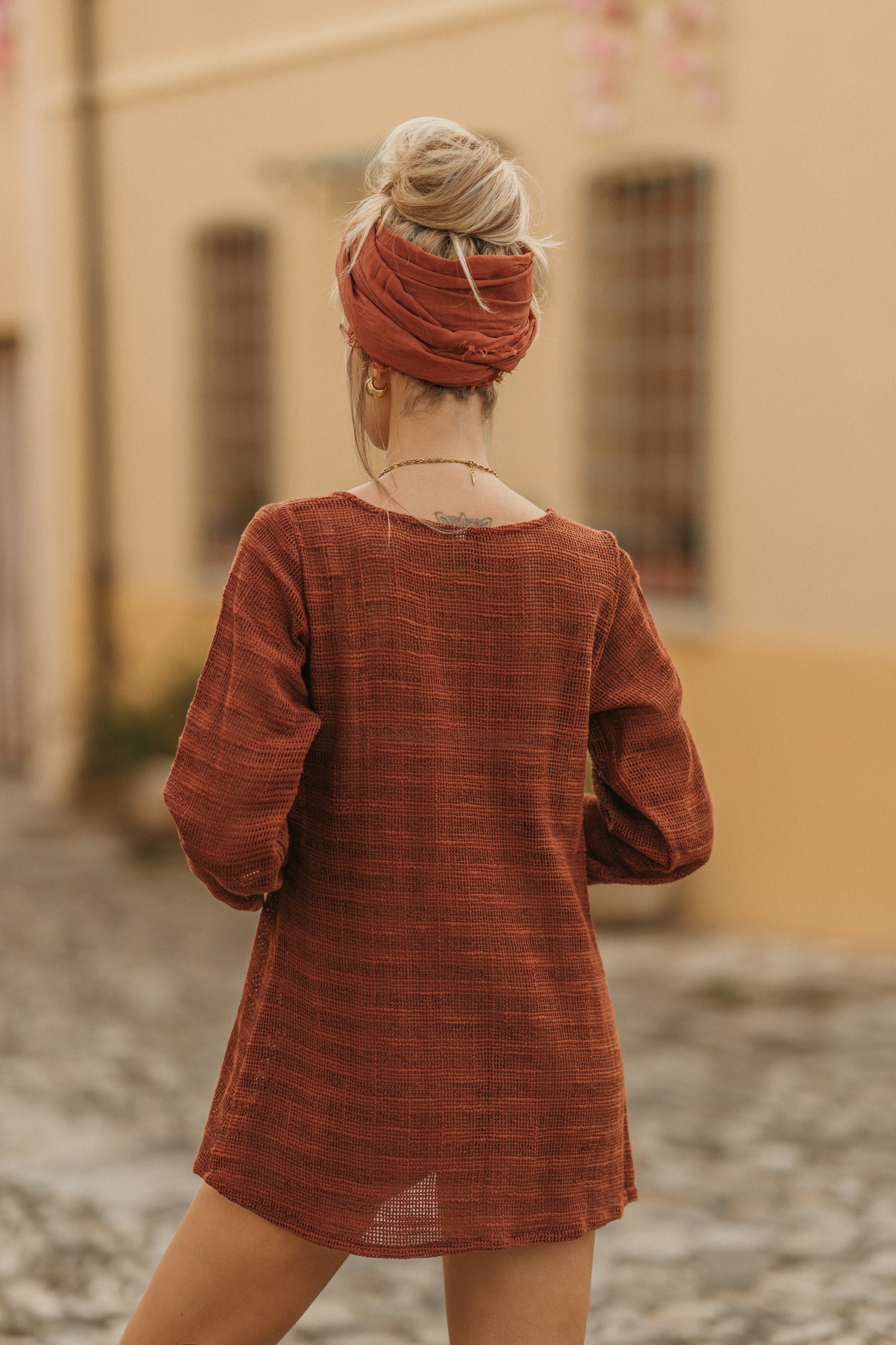 Robe manche longue