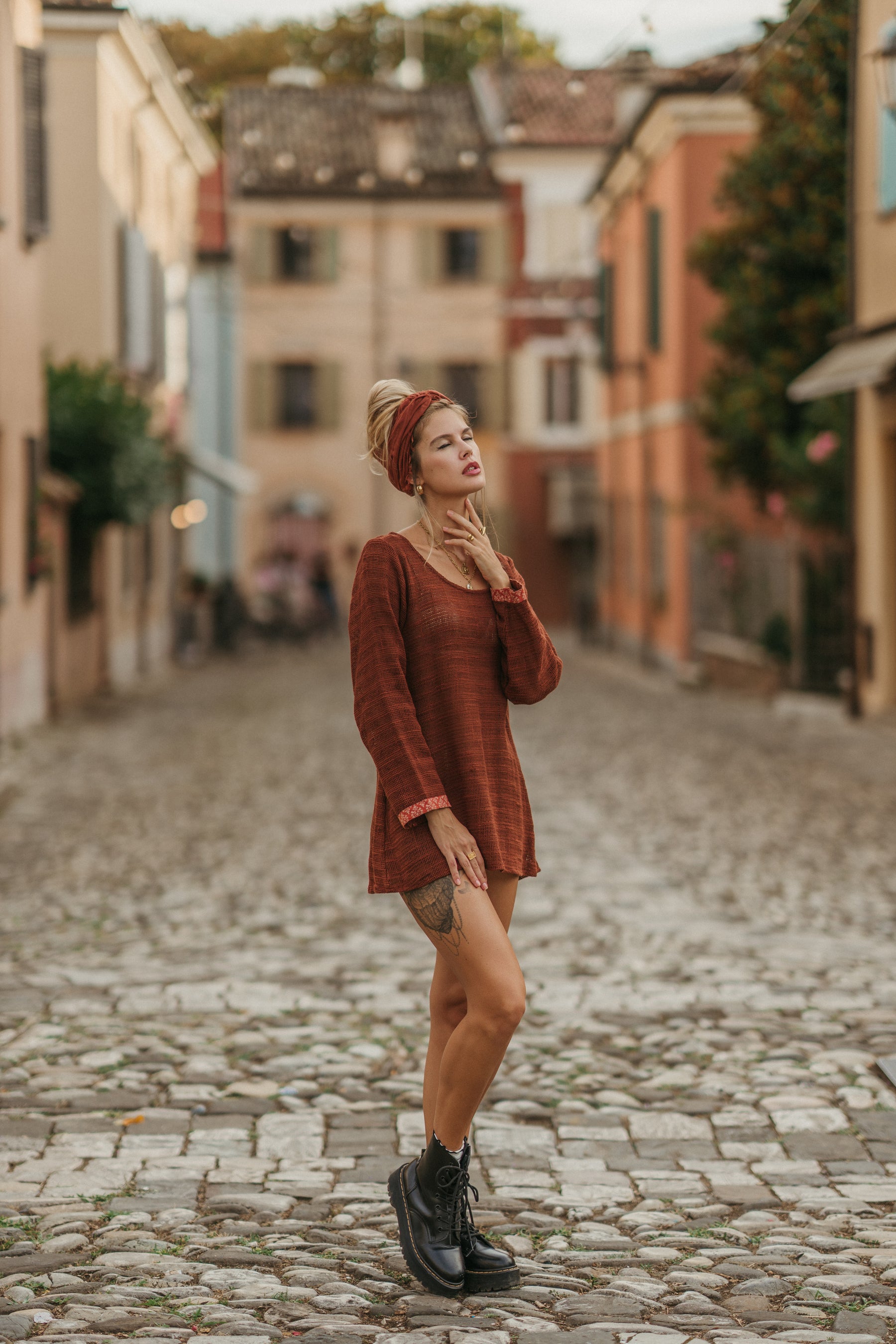 Robe manche longue