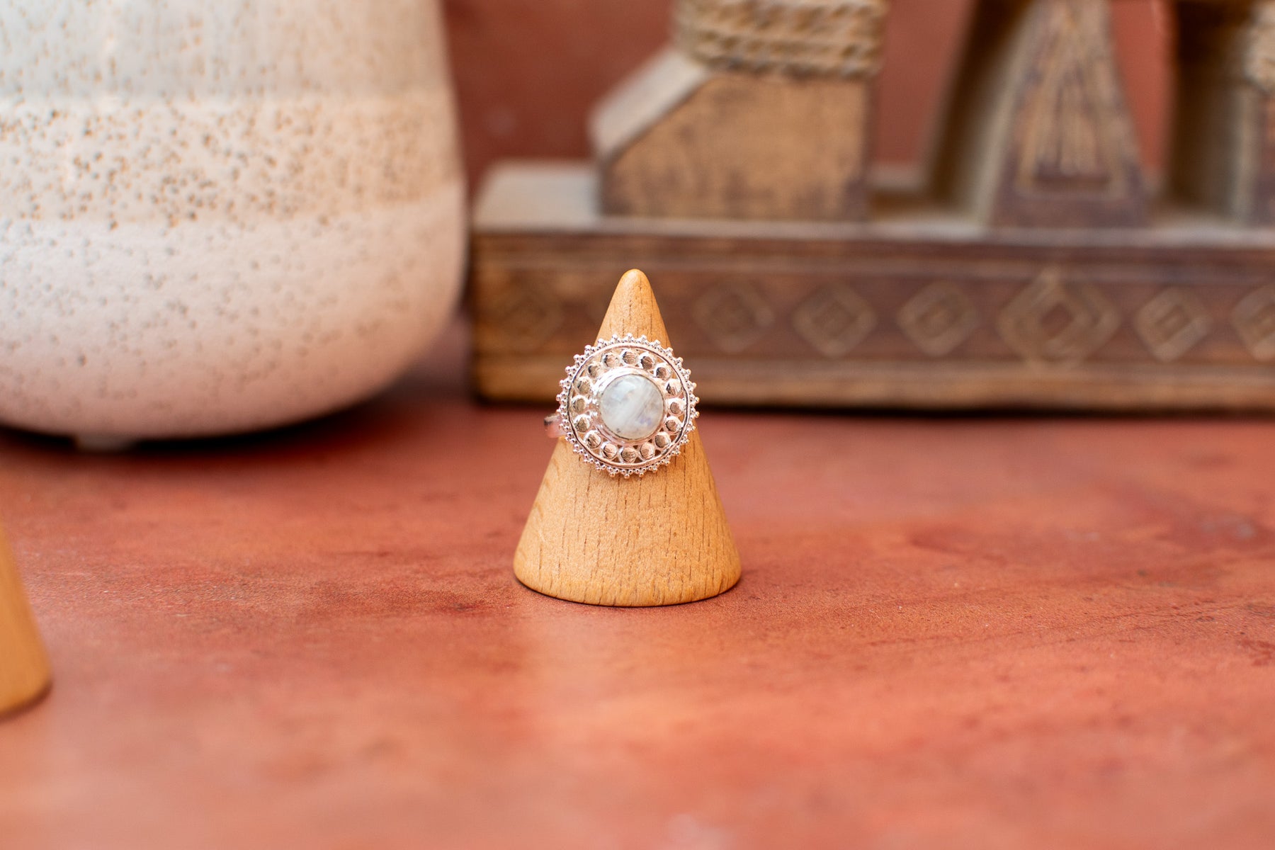 Bague pierre de lune