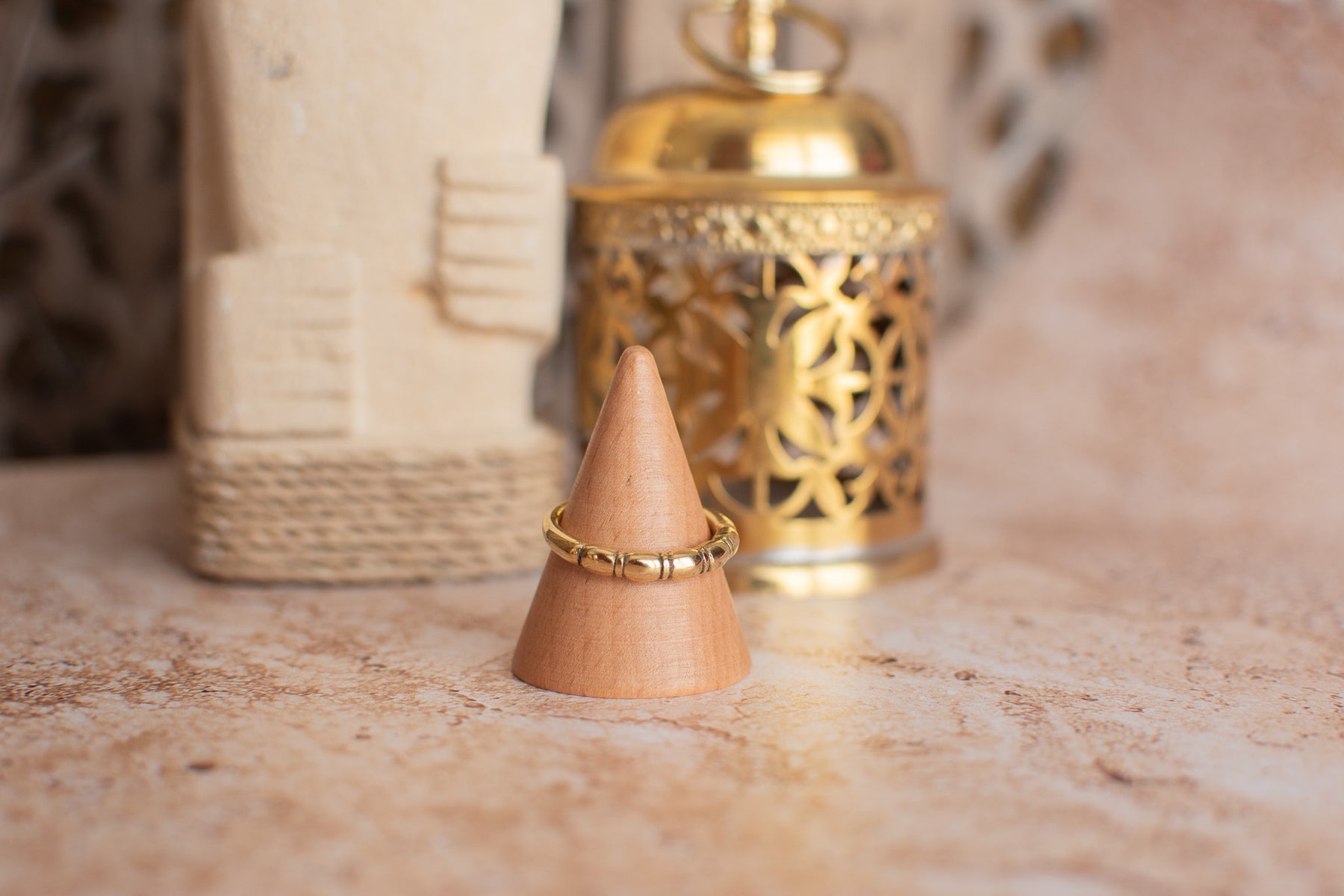 Bague fine ethnique