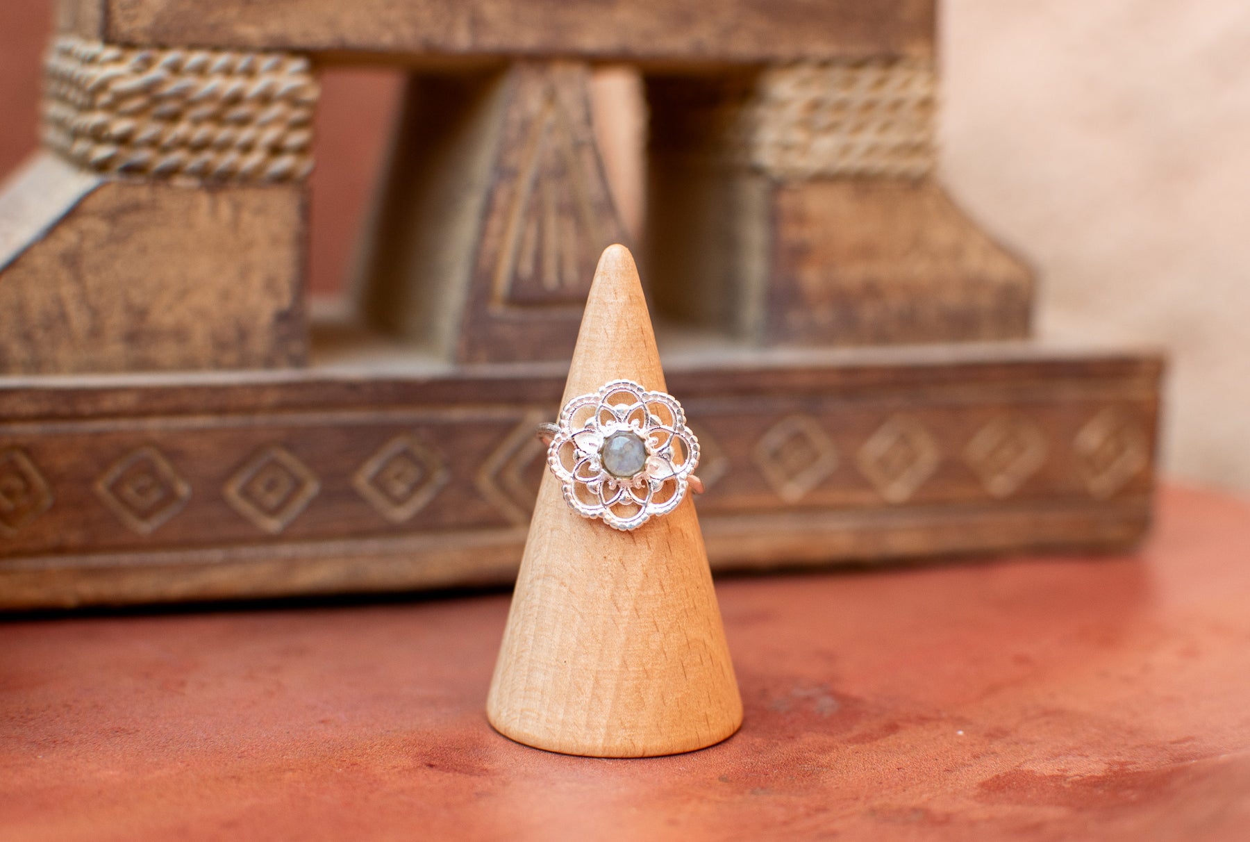 Bague pierre de lune