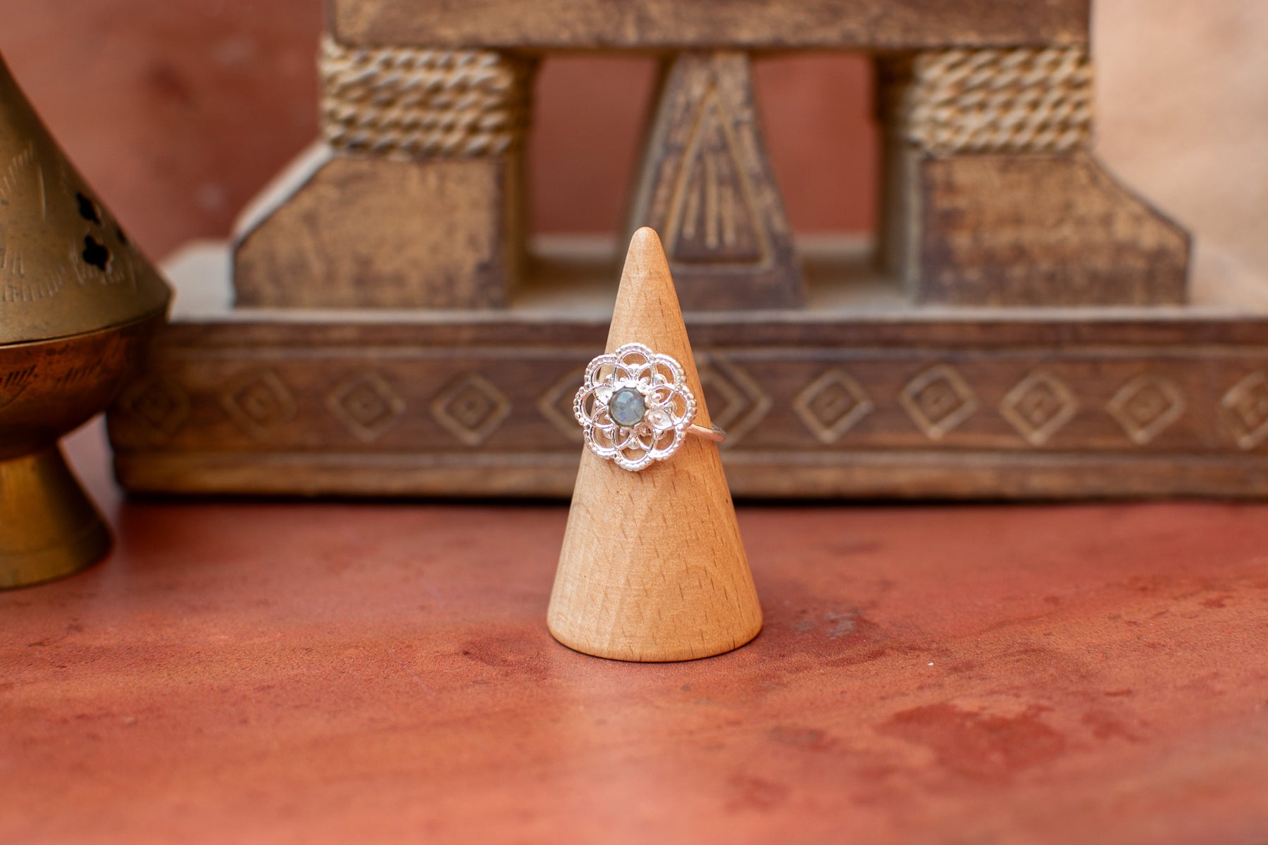 Bague pierre de lune