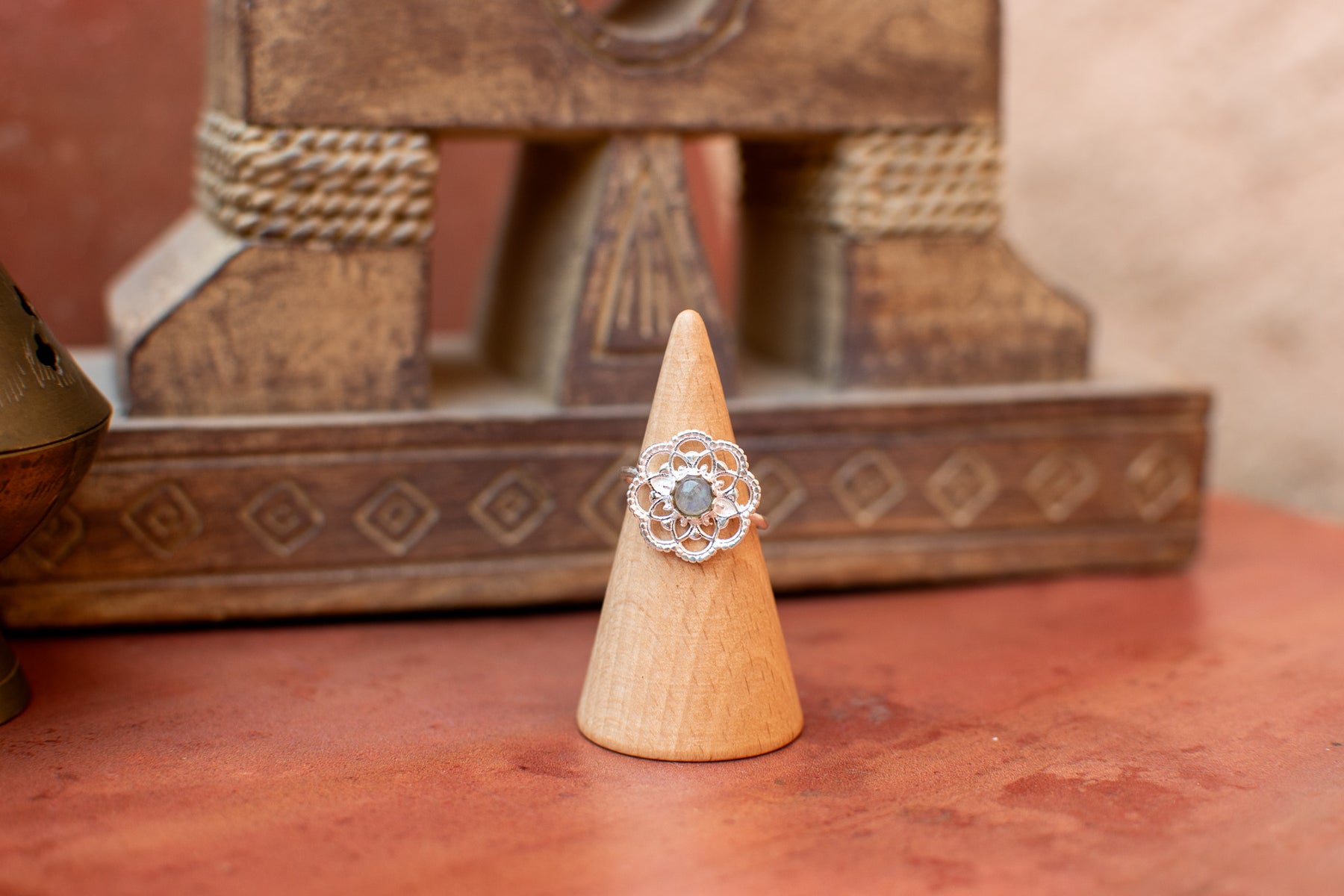 Bague pierre de lune