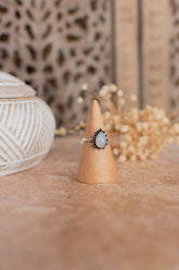 Bague pierre de lune