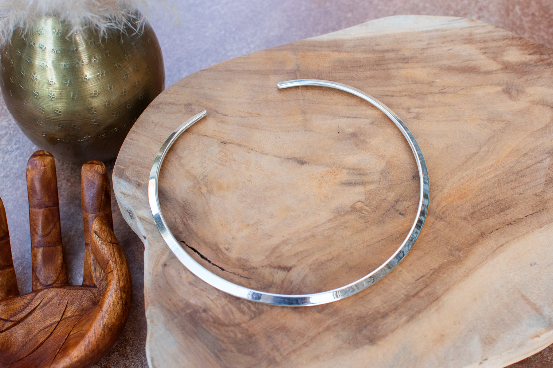 Collier torque très fine