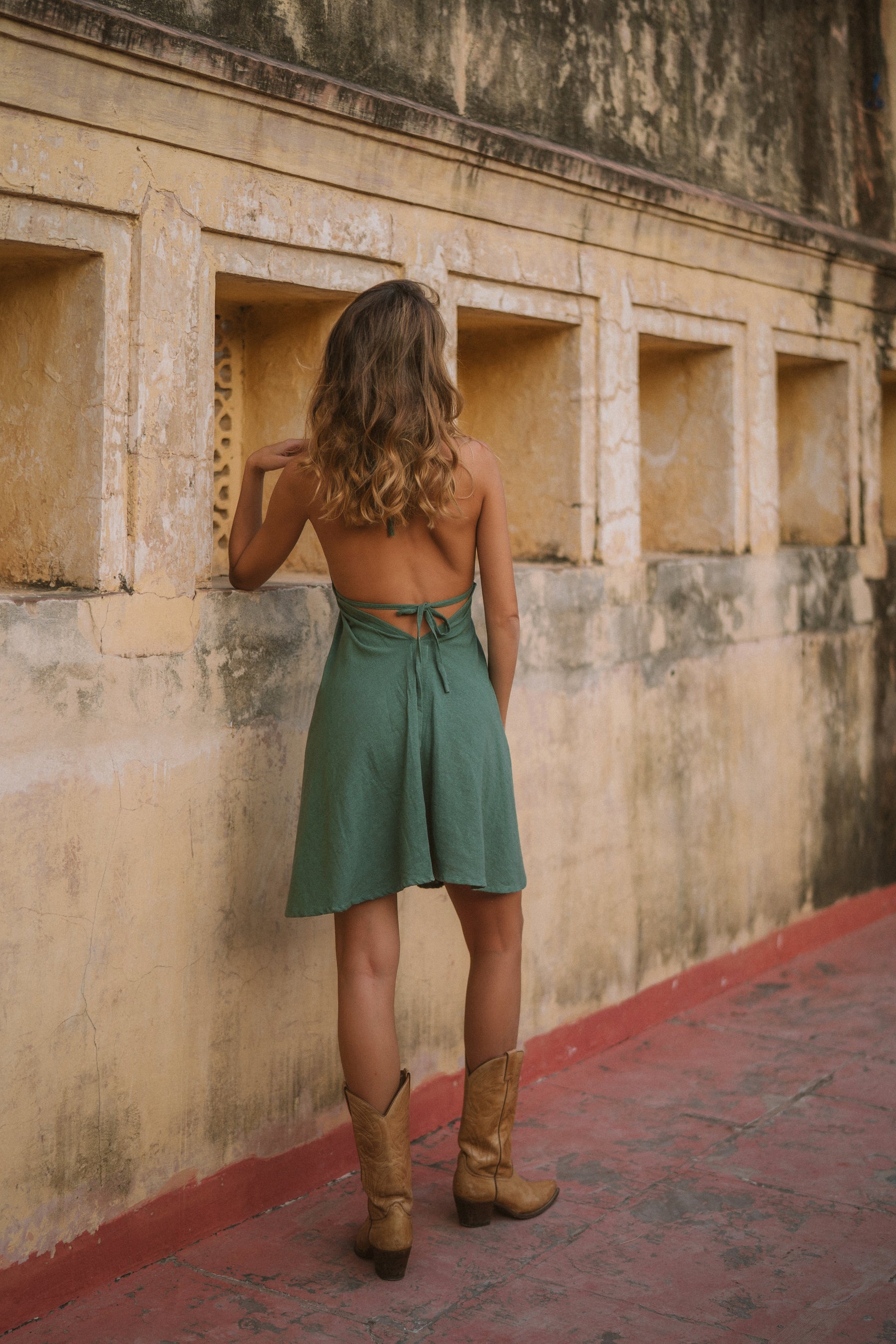 Maxi dress cintré