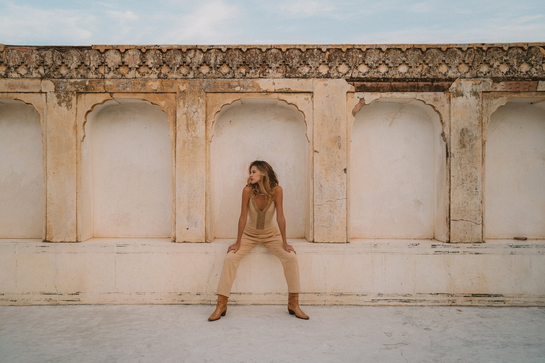 Combinaison longue jute