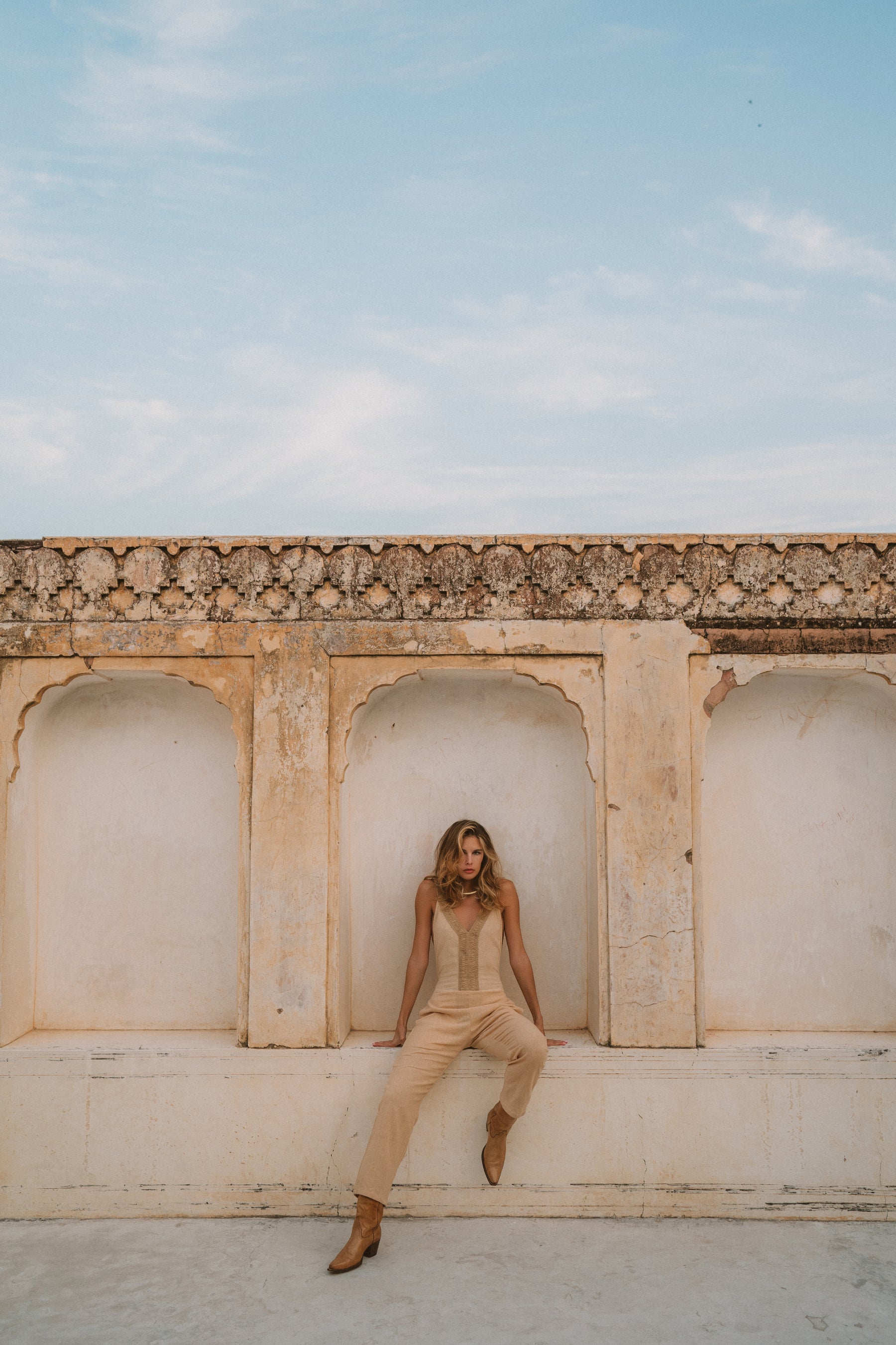 Combinaison longue jute