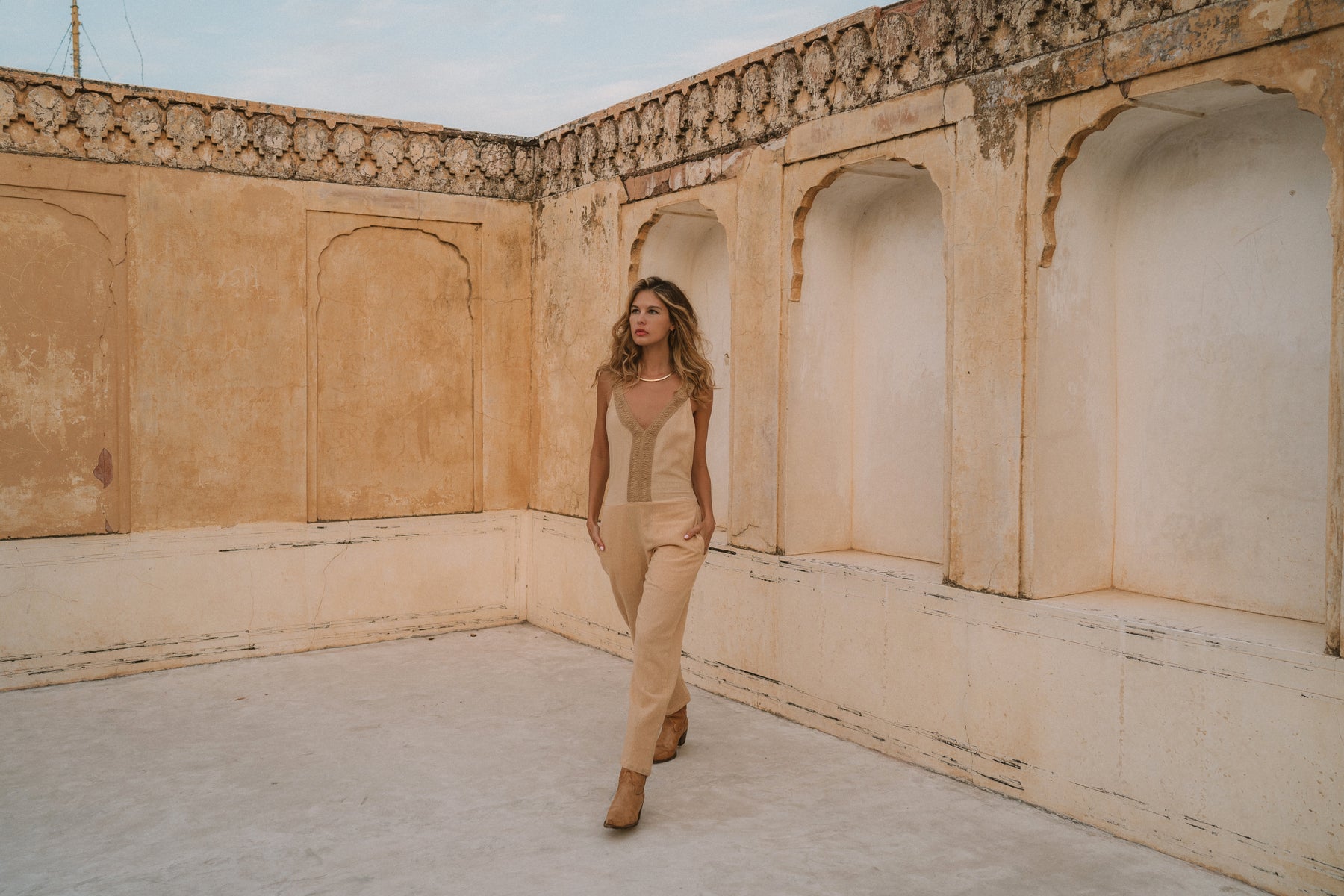 Combinaison longue jute