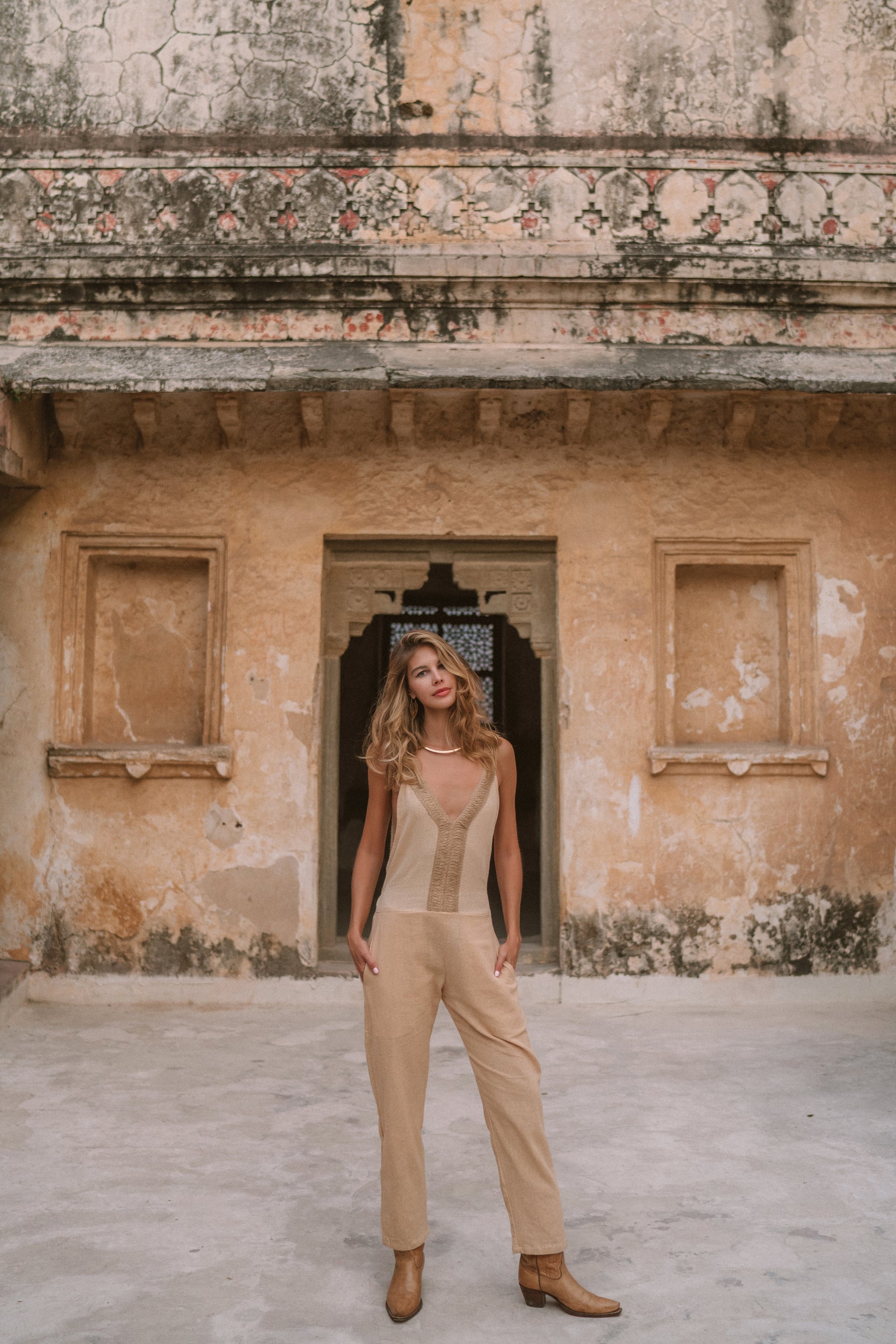 Combinaison longue jute