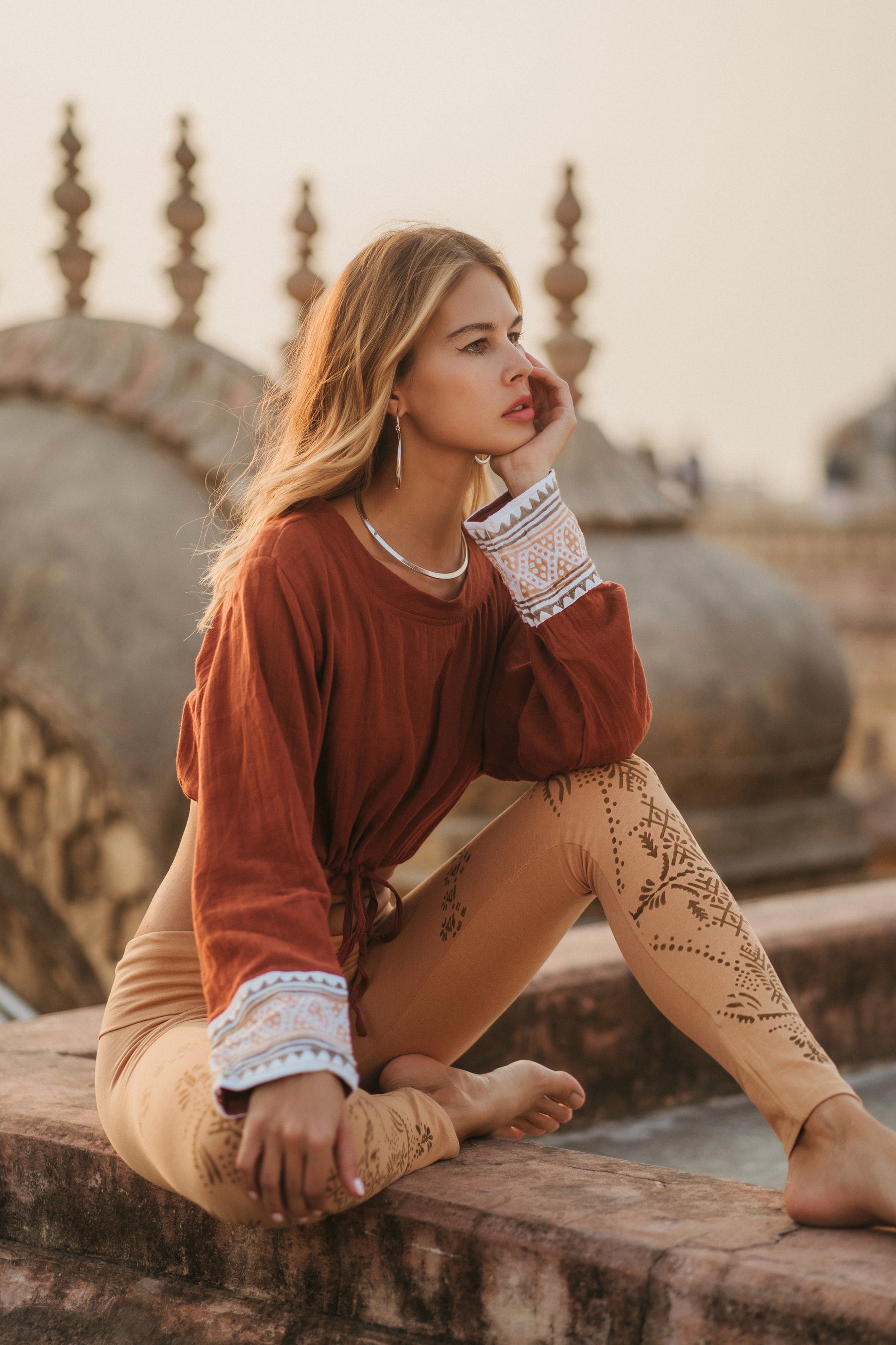 Legging bohémien