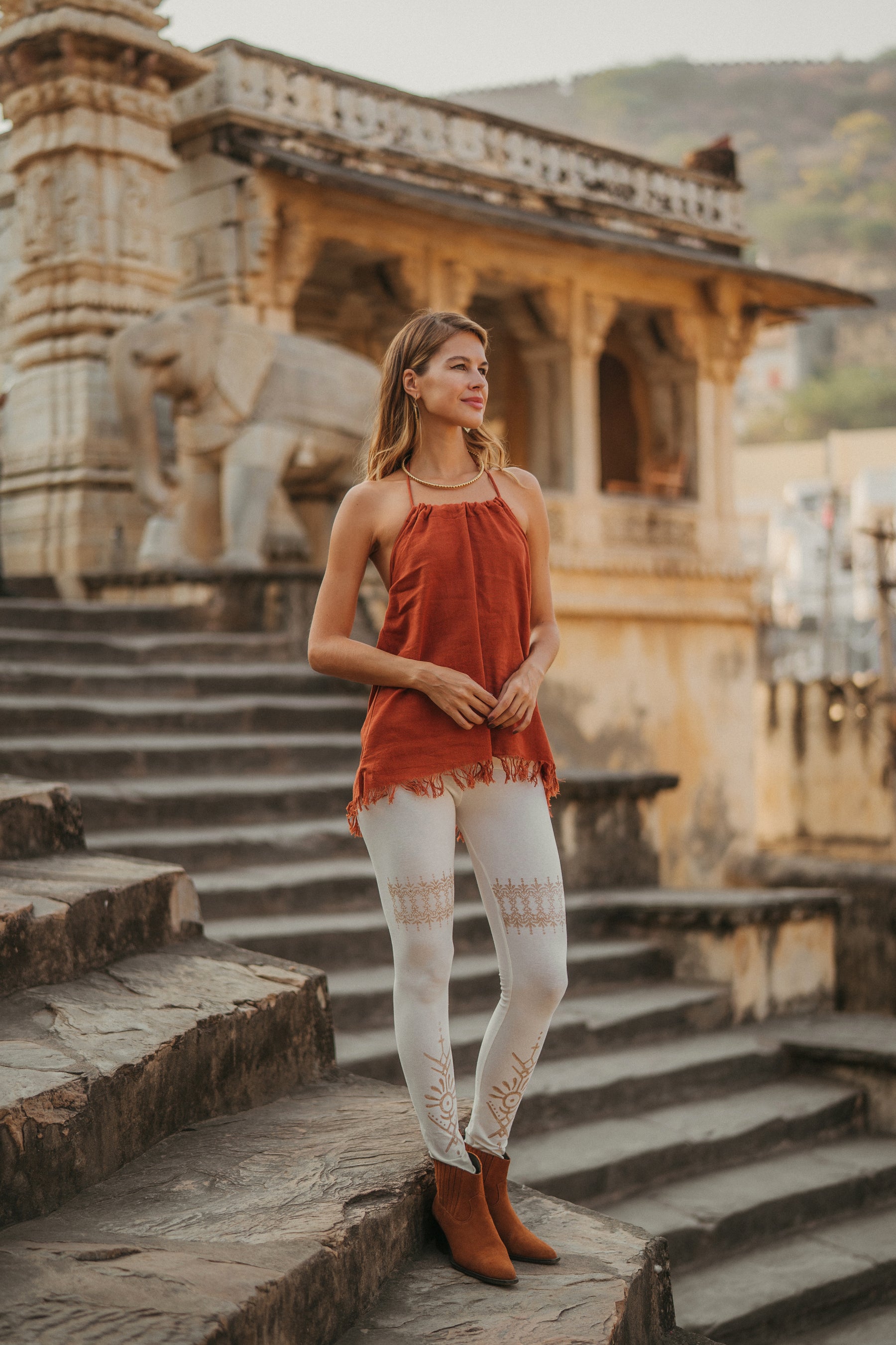 Legging ethnique