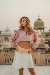 Crop top coco manches longues