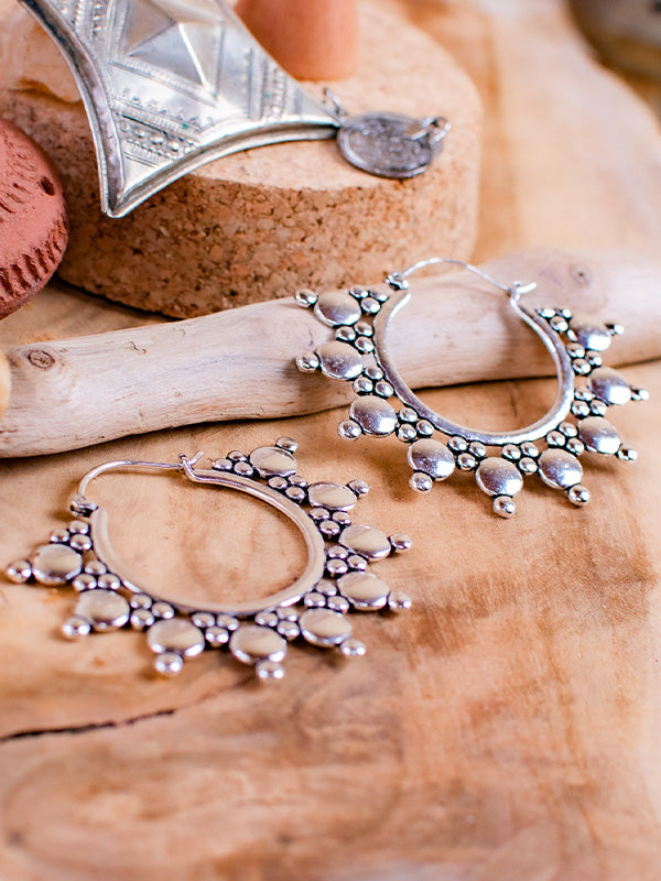 Boucles d'oreilles créoles