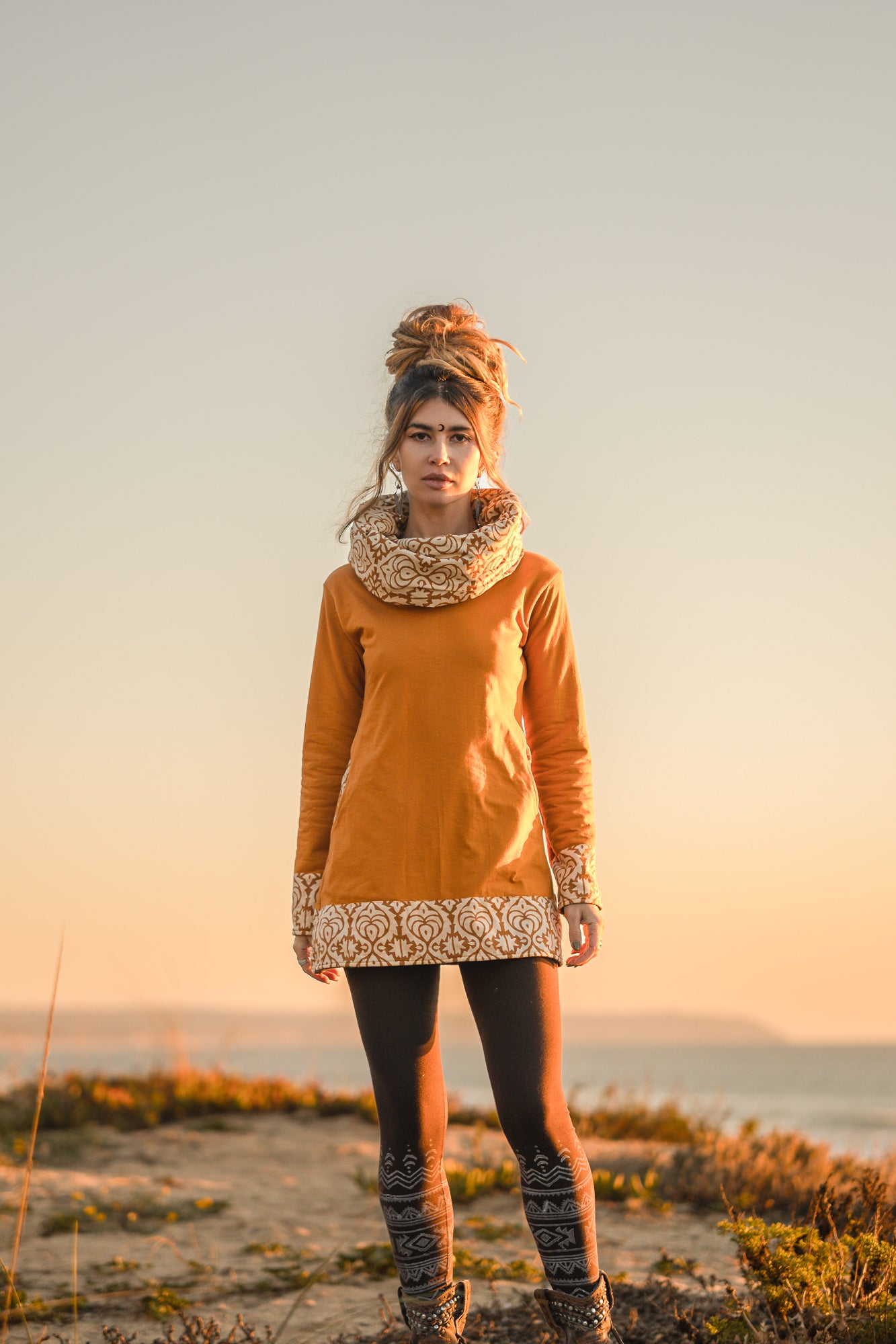 Sweat long polaire