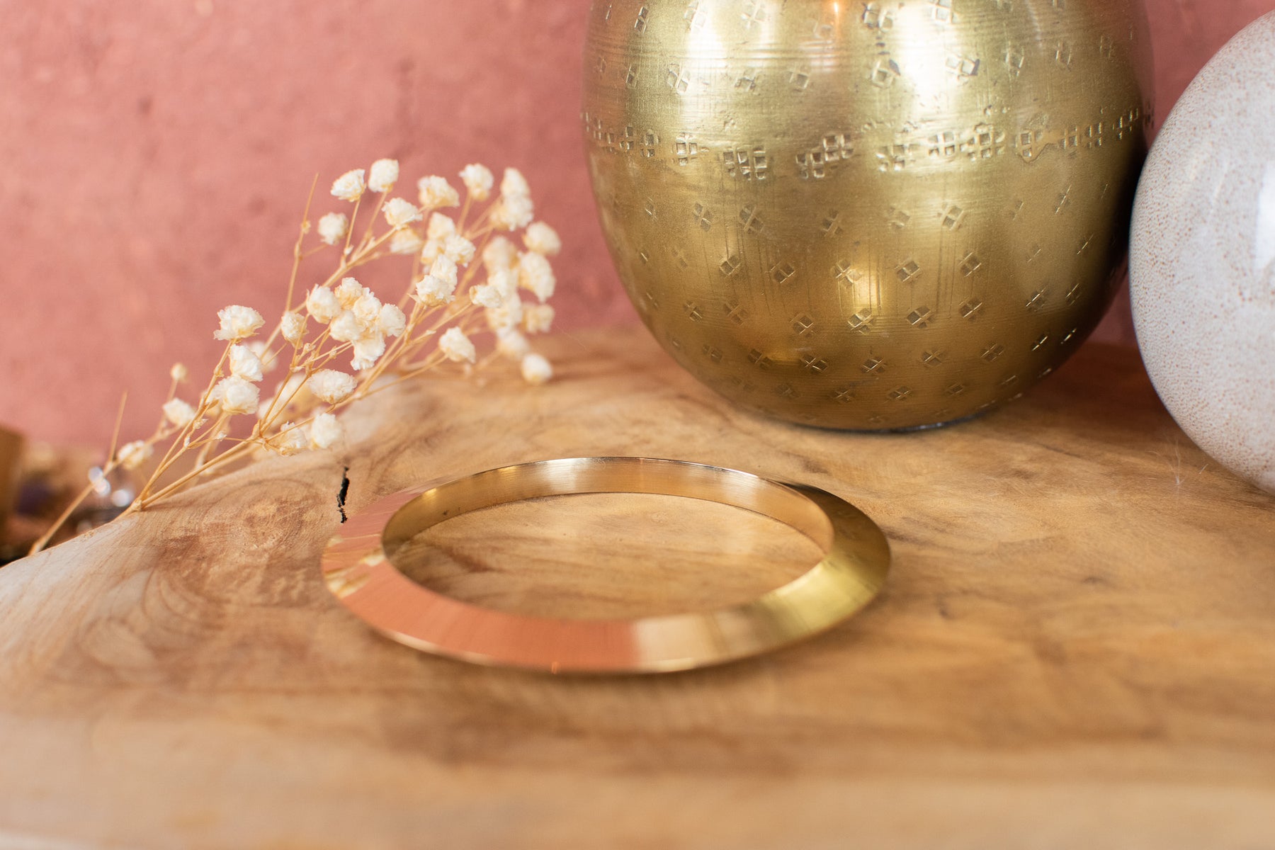 Bracelet en laiton rigide