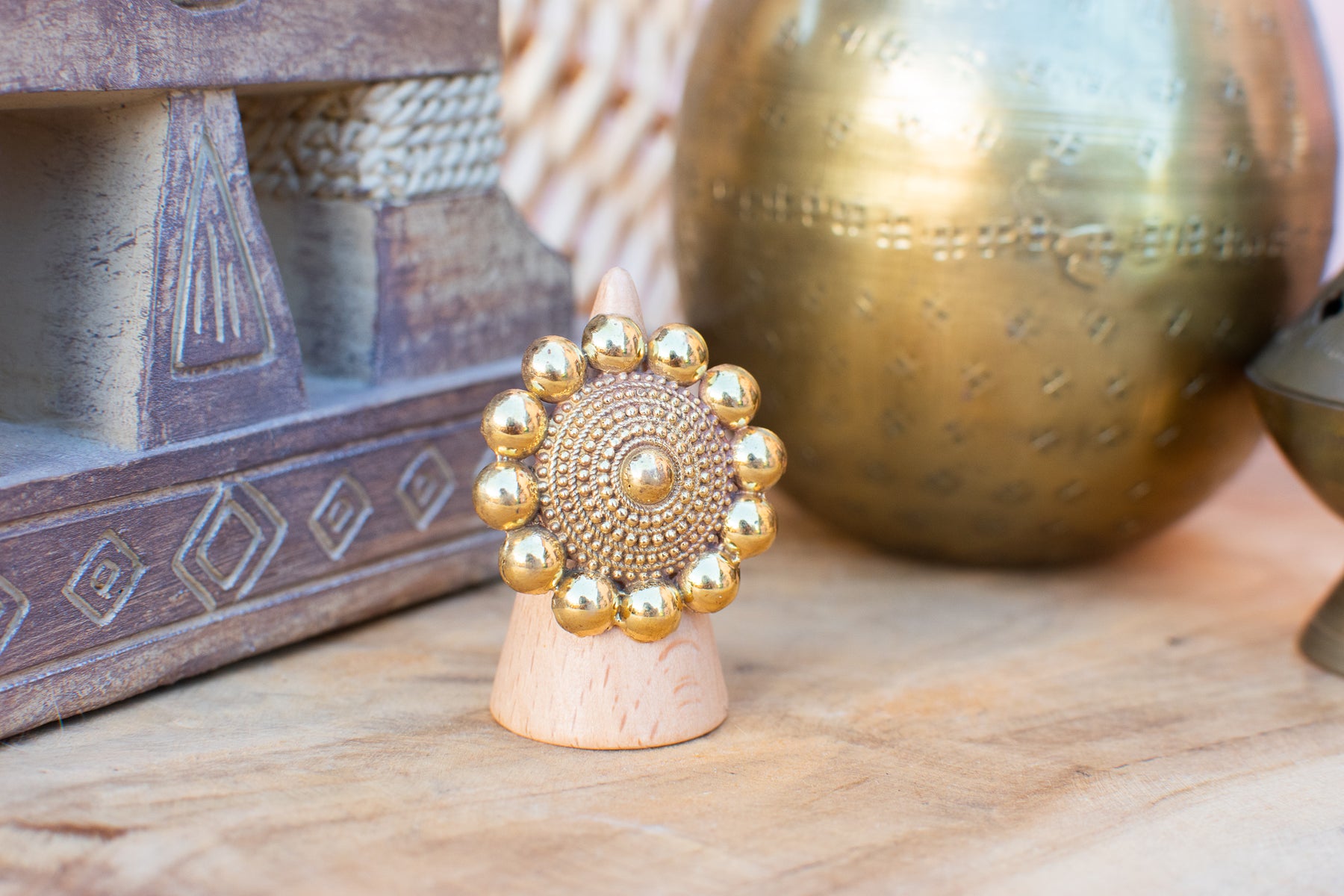 Bague mandala bohème