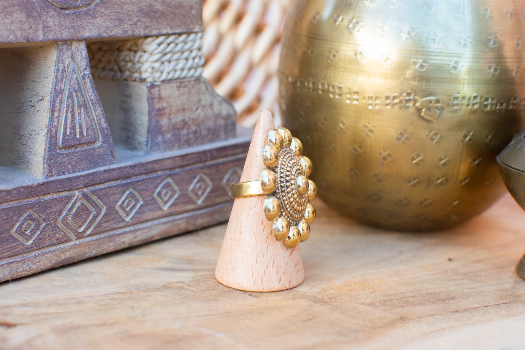 Bague mandala bohème