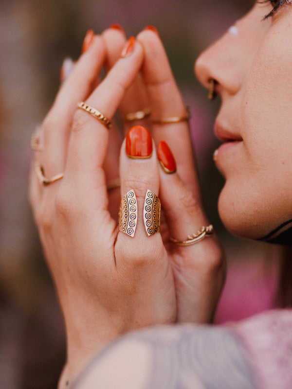 Bague tribal