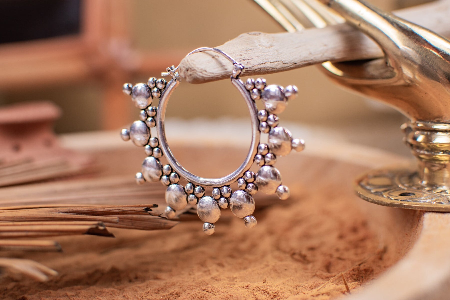 Boucles d'oreilles créoles