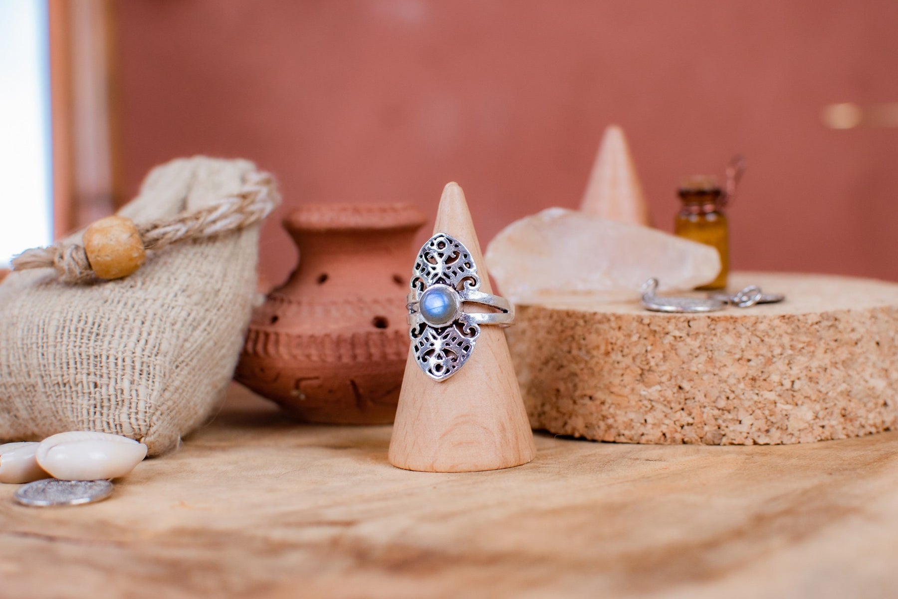 Bague Labradorite