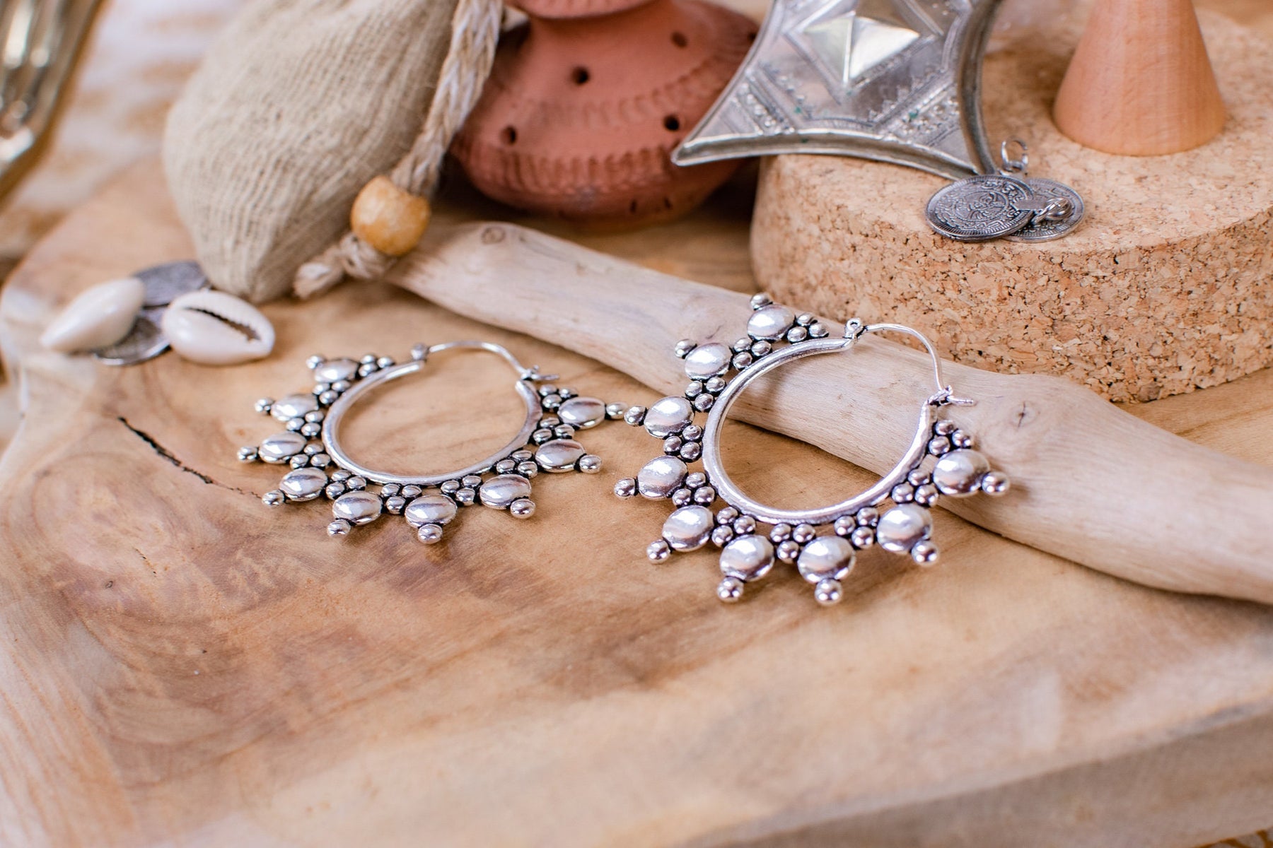 Boucles d'oreilles créoles
